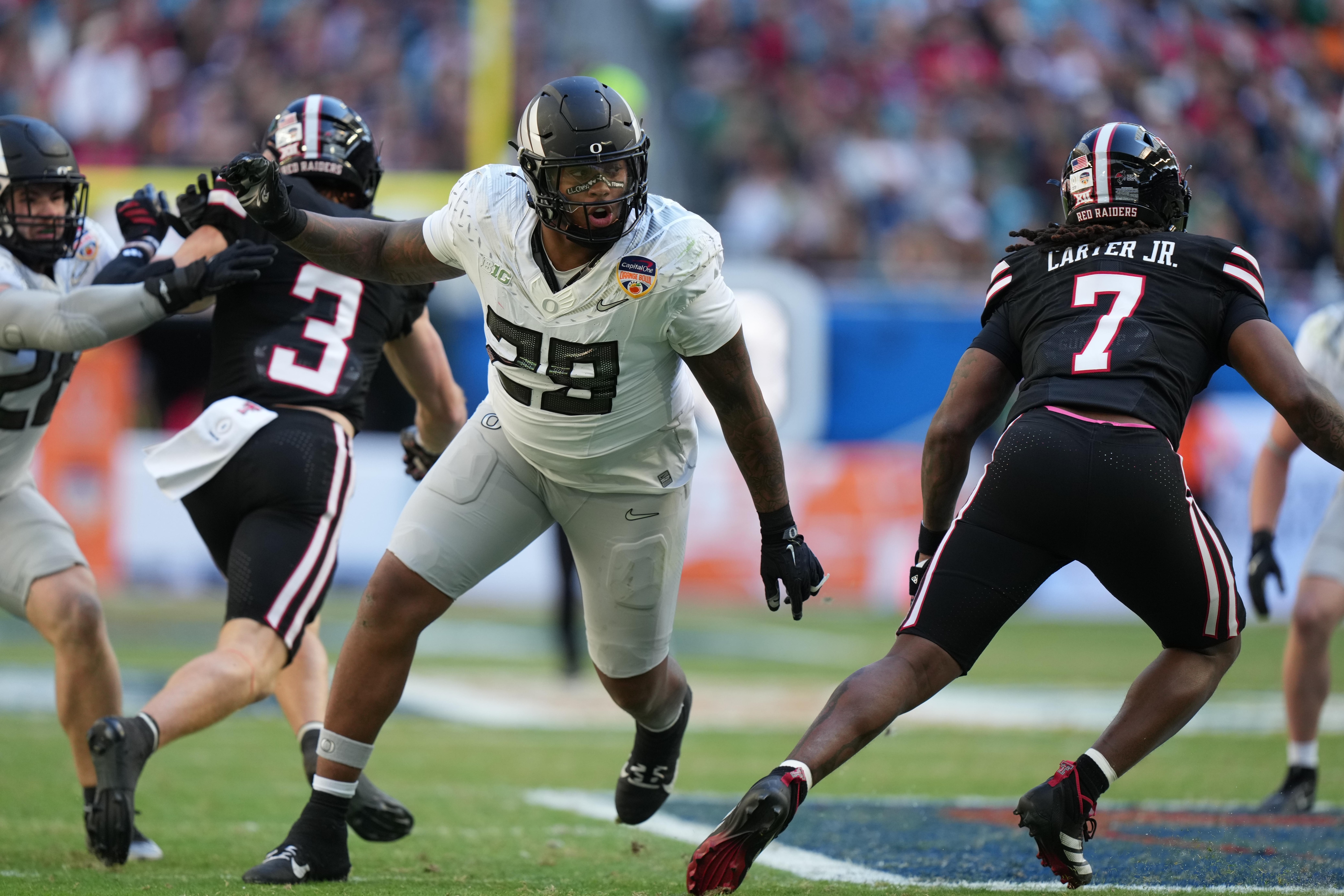COLLEGE FOOTBALL: JAN 01 College Football Playoff Quarterfinal at the Capital One Orange Bowl Oregon vs Texas Tech