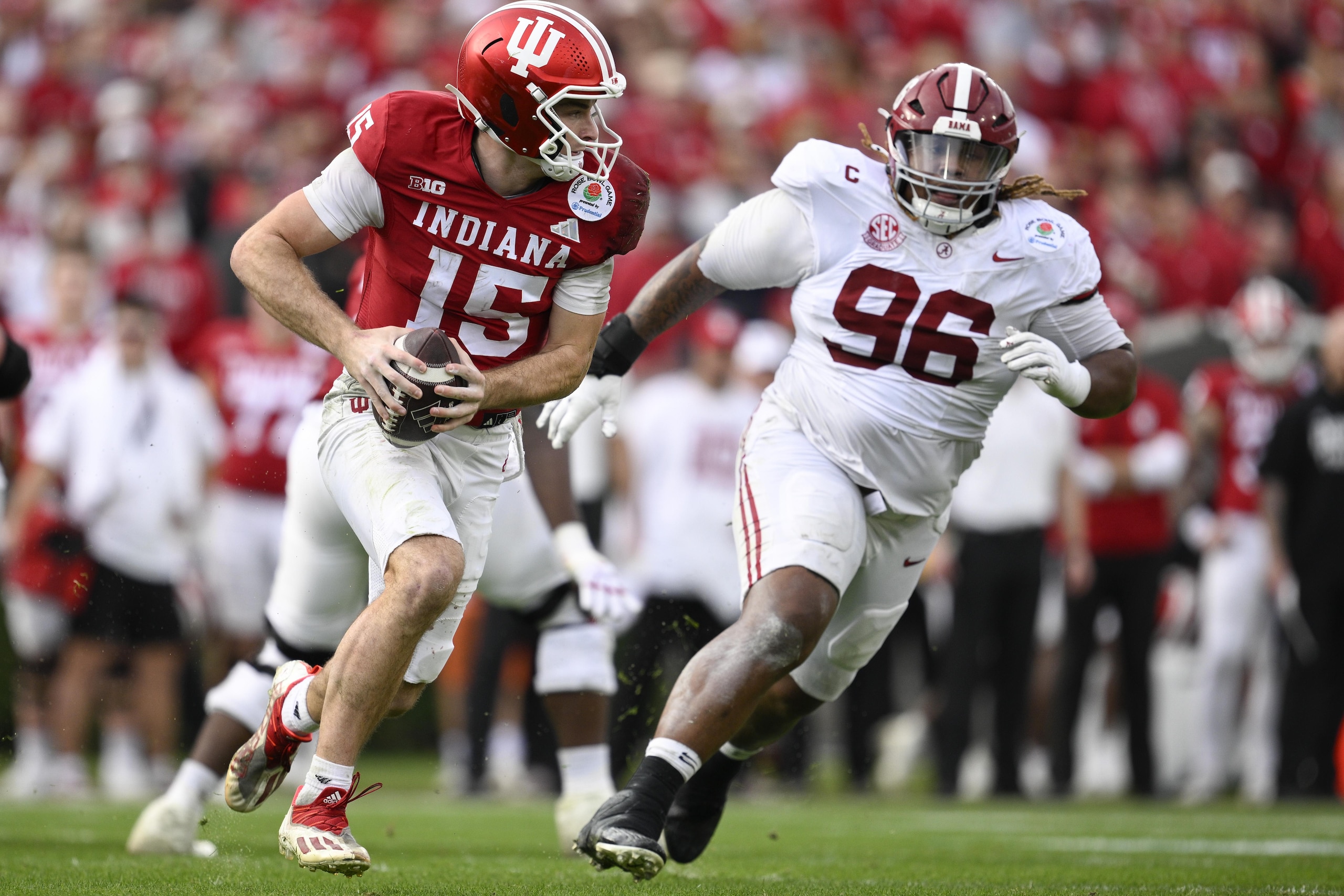 College Football Playoff Quarterfinal - Rose Bowl Presented by Prudential: Alabama v Indiana