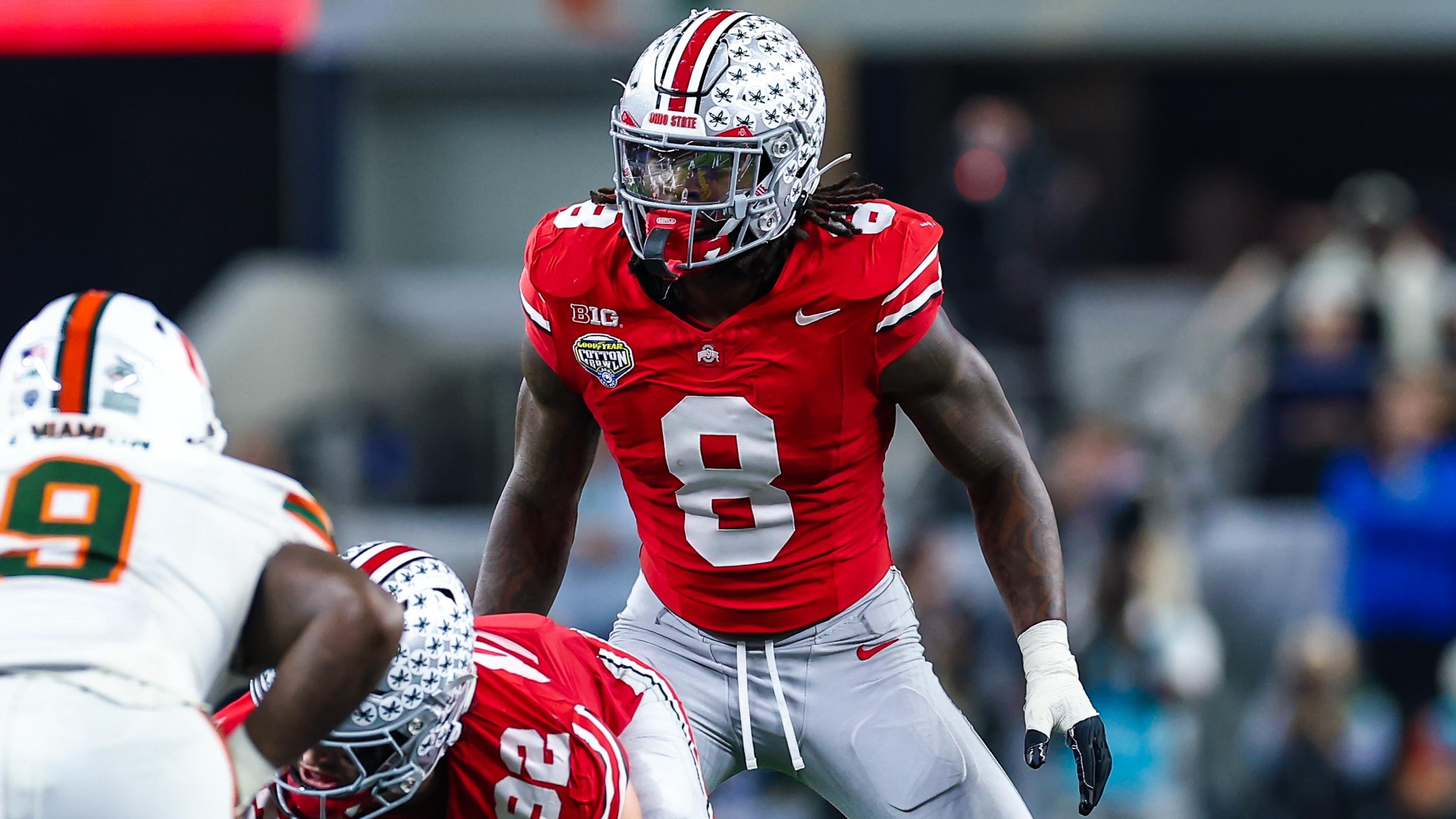 COLLEGE FOOTBALL: DEC 31 College Football Playoff Quarterfinal at the Goodyear Cotton Bowl Classic Miami vs Ohio State COLLEGE FOOTBALL: DEC 31 College Football Playoff Quarterfinal at the Goodyear Cotton Bowl Classic Miami vs Ohio State
