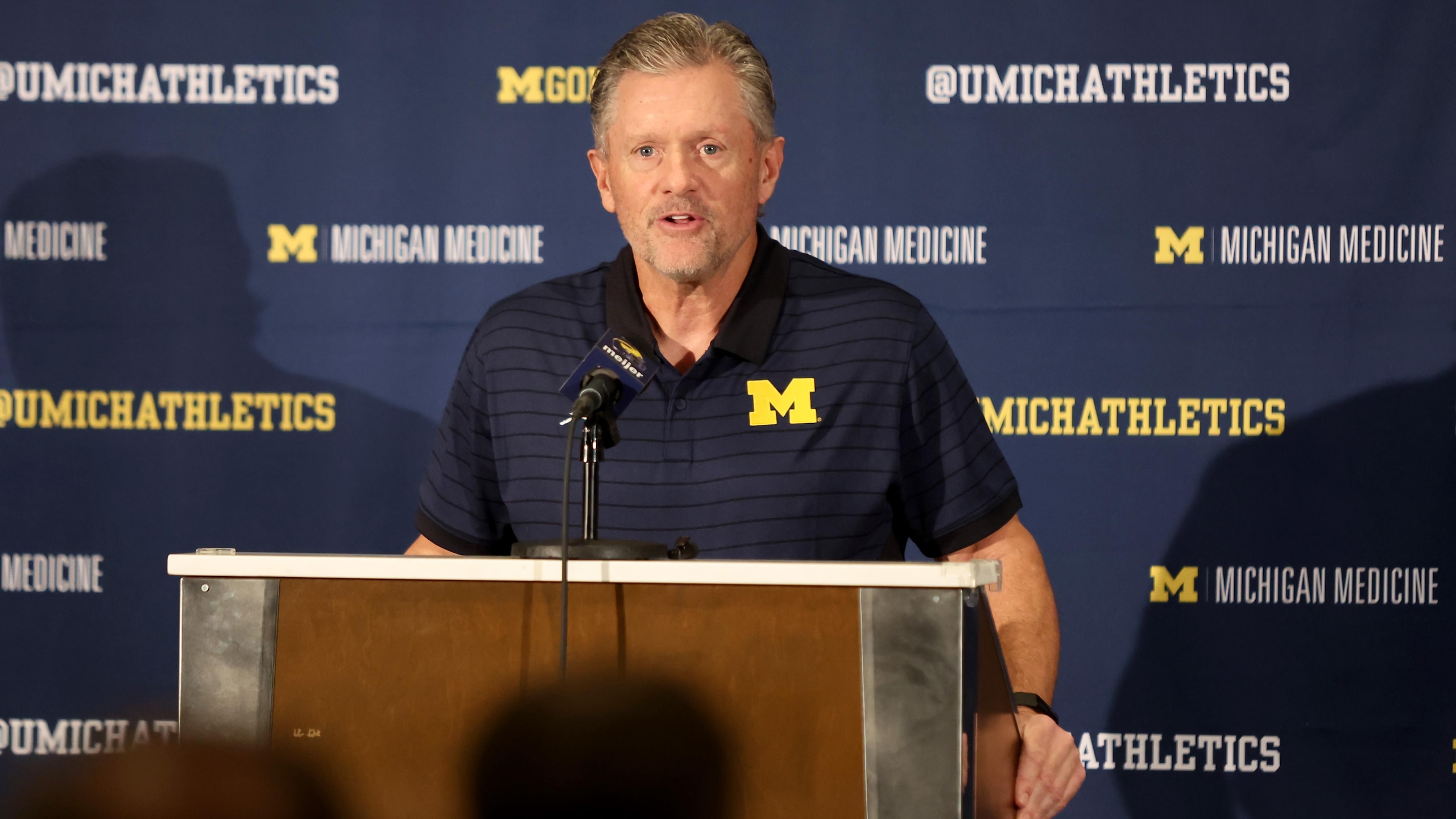 Michigan Football Hosts Press Conference Introducing New Head Coach Kyle Whittingham