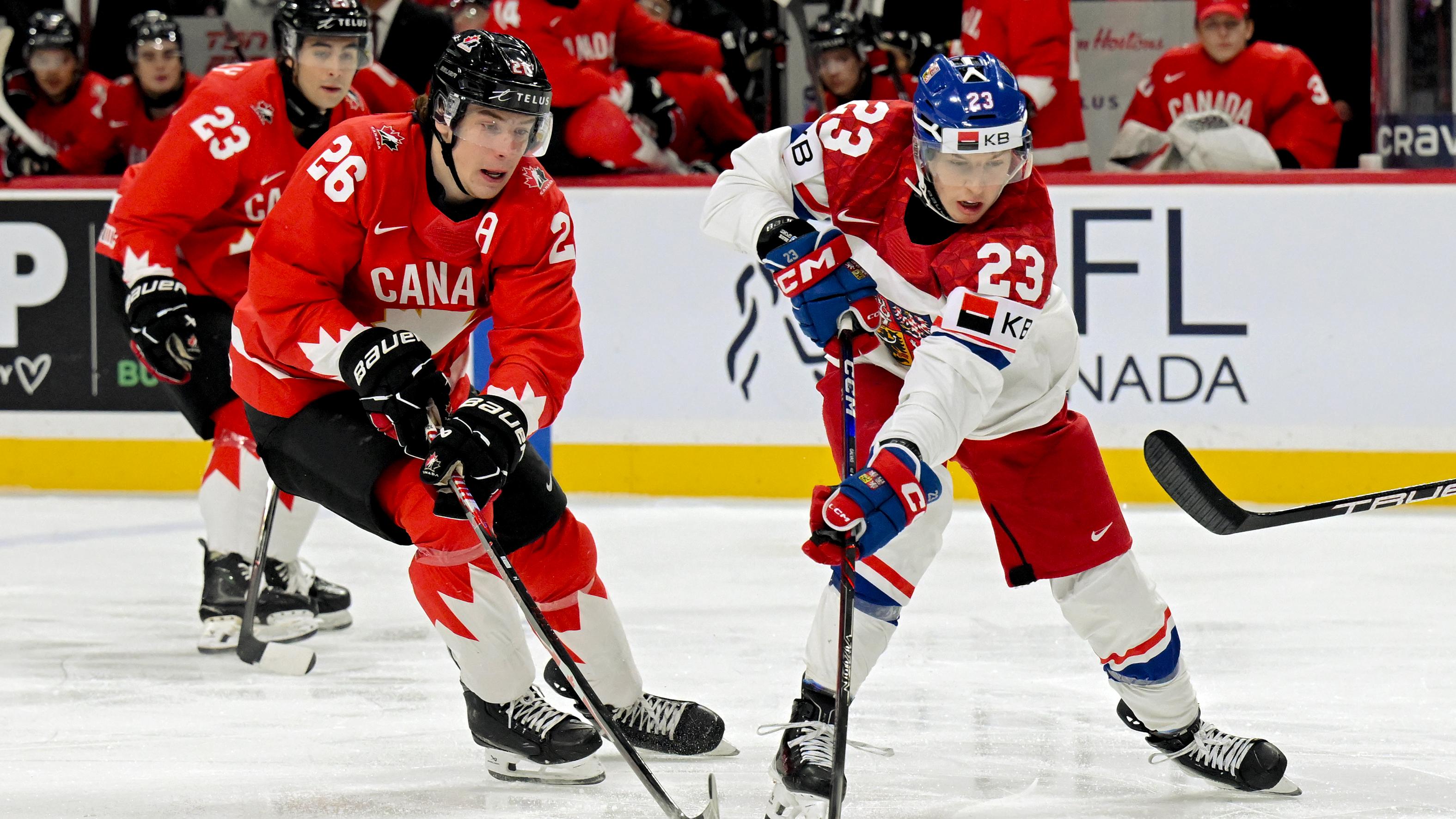 Semifinals, Game 27 Canada vs Czechia - 2026 IIHF World Junior Championship