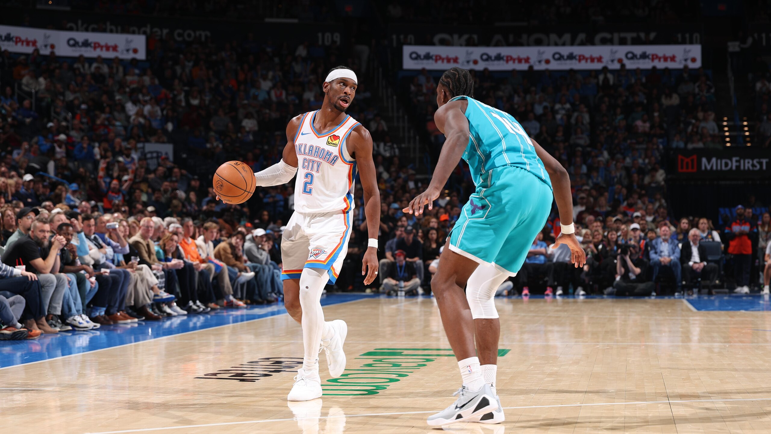 Charlotte Hornets v Oklahoma City Thunder