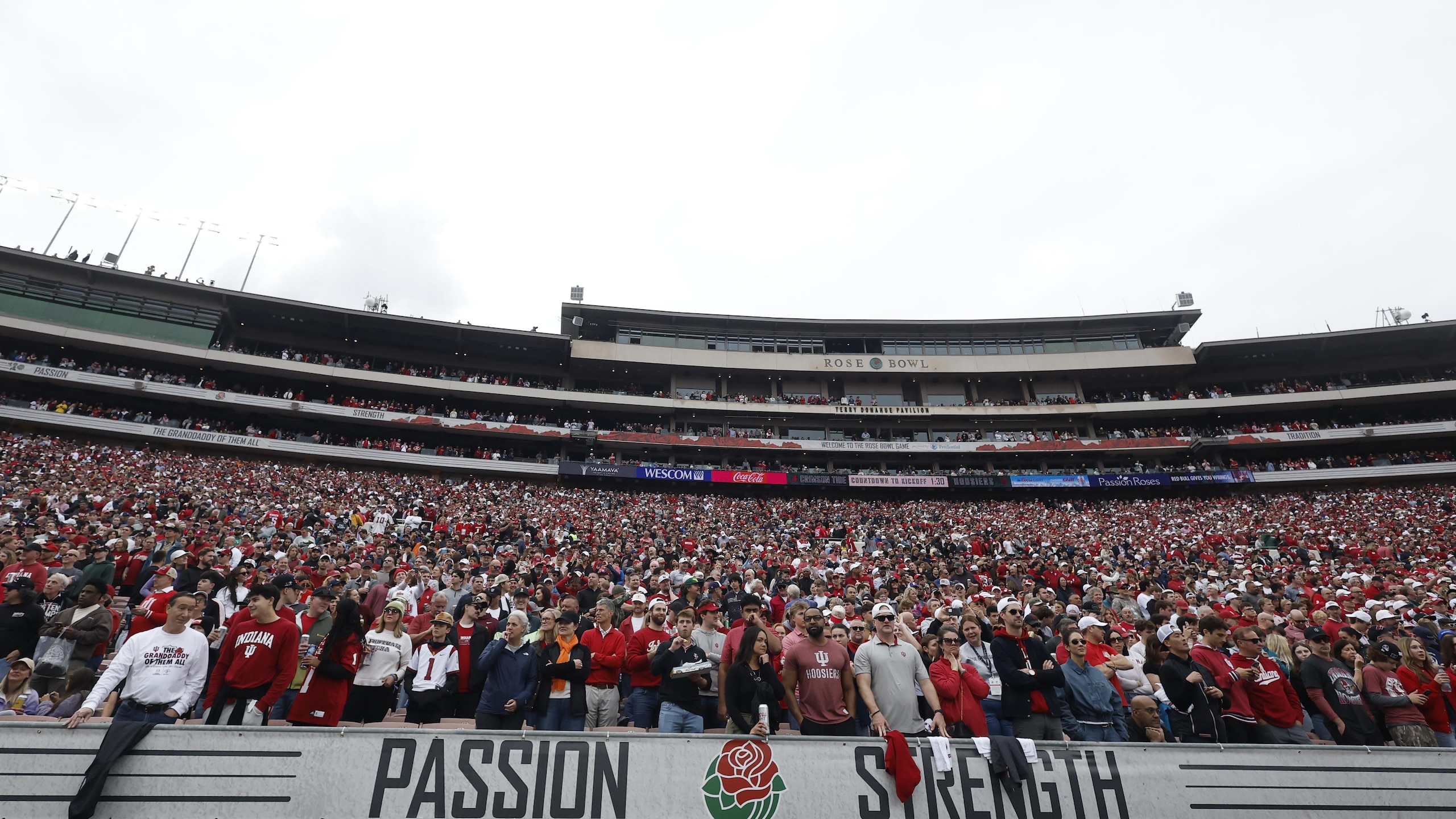 College Football Playoff Quarterfinal - Rose Bowl Presented by Prudential: Alabama v Indiana