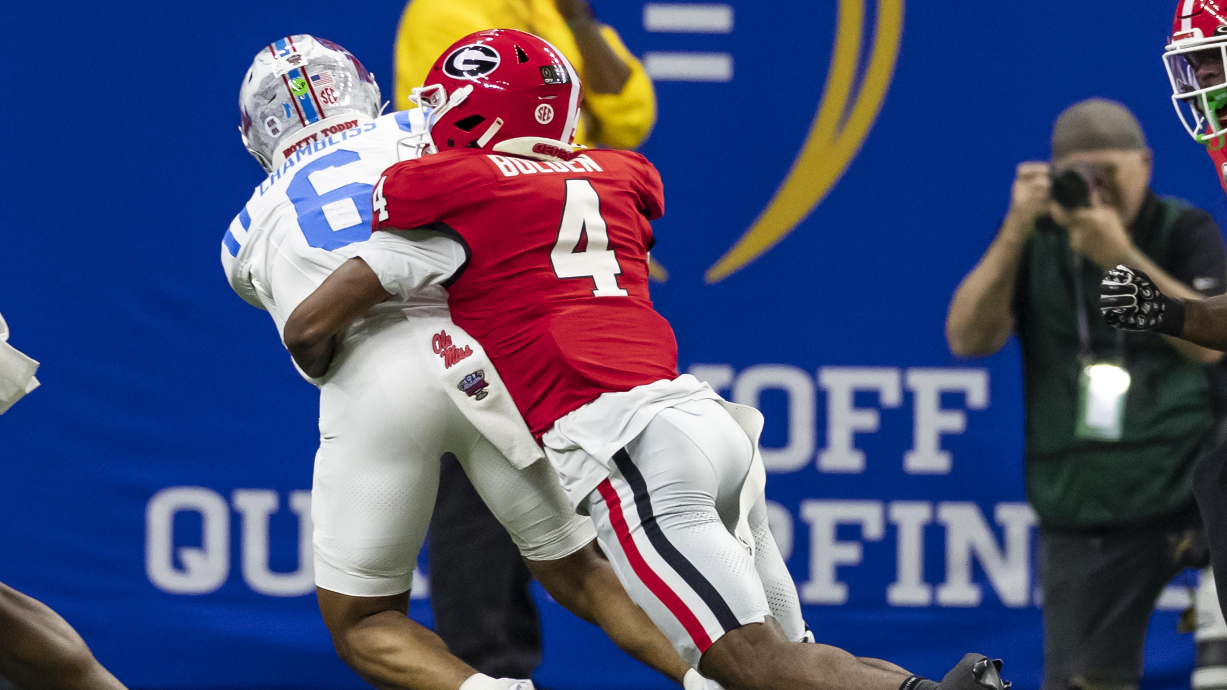 College Football Playoff Quarterfinal - Allstate Sugar Bowl: Ole Miss v Georgia