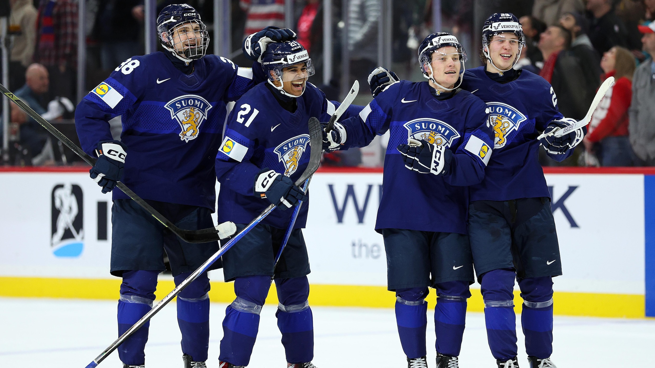 Quarterfinals, Game 24 Finland vs United States - 2026 IIHF World Junior Hockey Championship