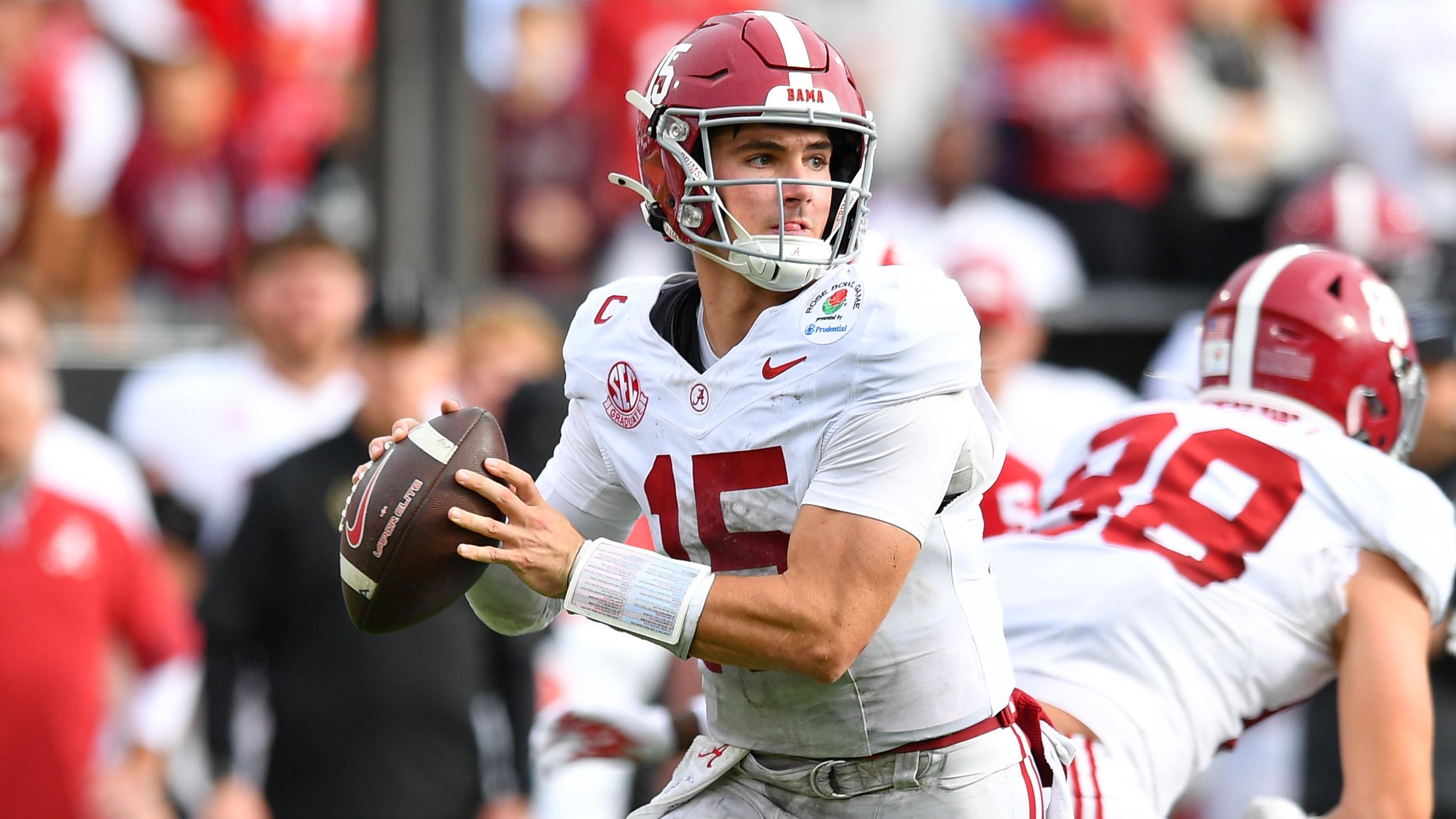 COLLEGE FOOTBALL: JAN 01 College Football Playoff Quarterfinal at the Rose Bowl Presented by Prudential Alabama vs Indiana