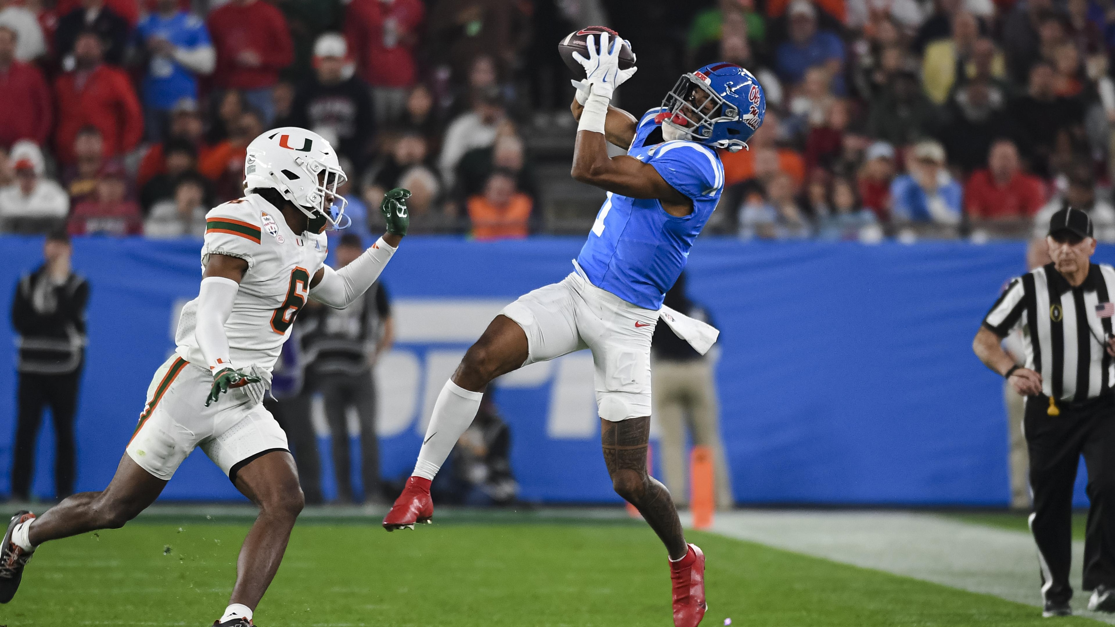 College Football Playoff Semifinal - Vrbo Fiesta Bowl: Miami v Ole Miss College Football Playoff Semifinal - Vrbo Fiesta Bowl: Miami v Ole Miss