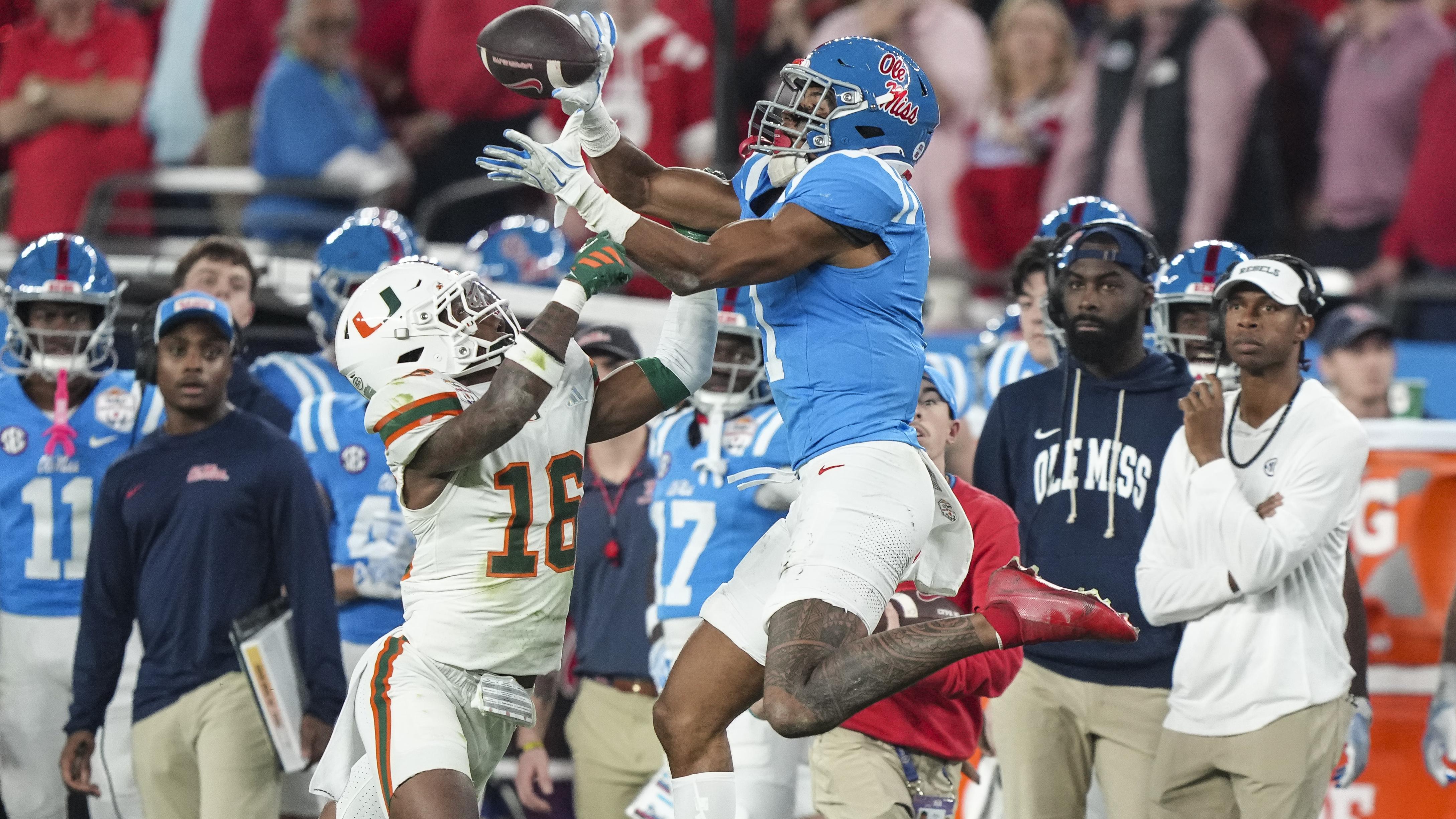 College Football Playoff Semifinal - Vrbo Fiesta Bowl: Miami v Ole Miss