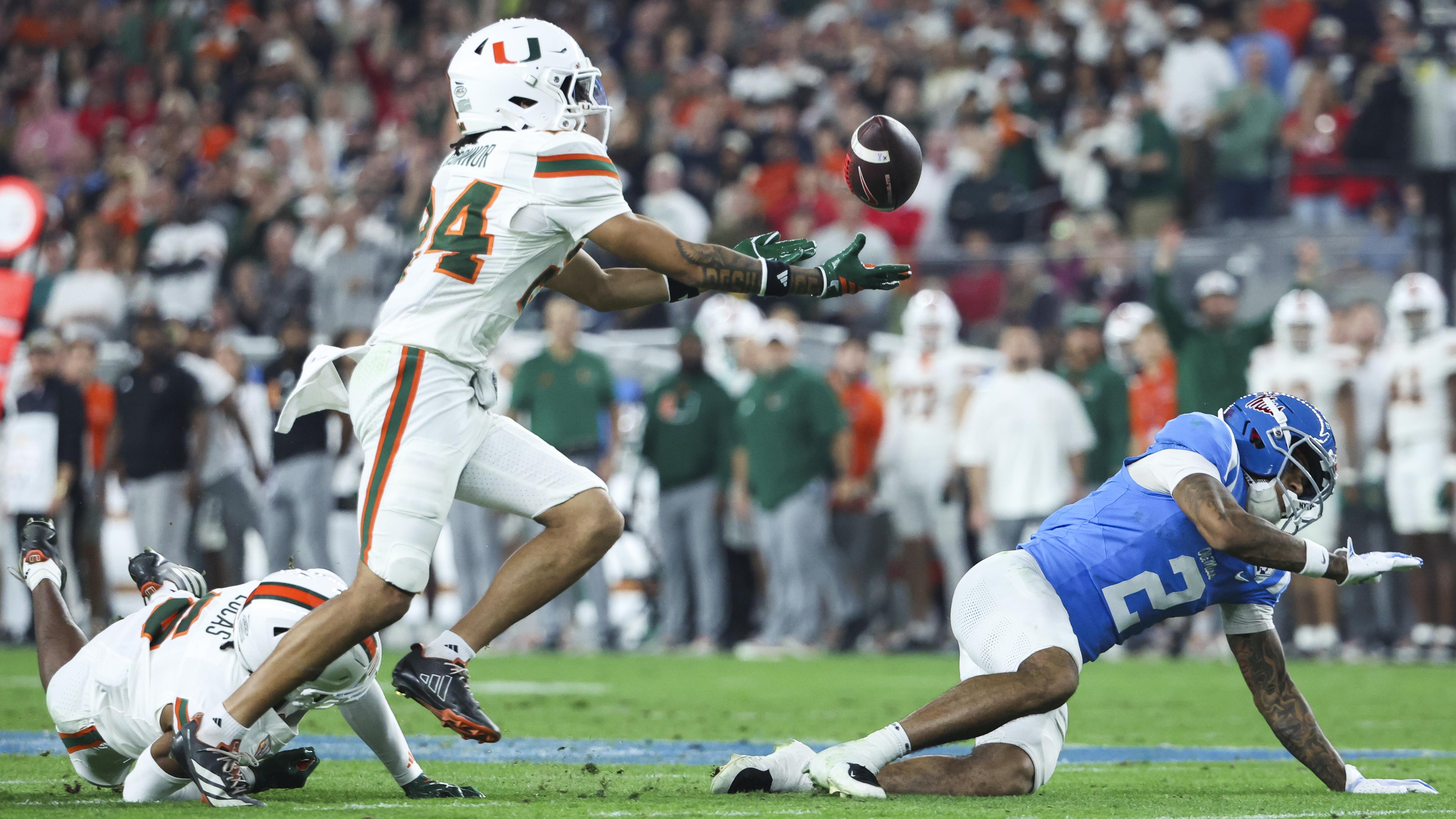 College Football Playoff Semifinal - Vrbo Fiesta Bowl: Miami v Ole Miss