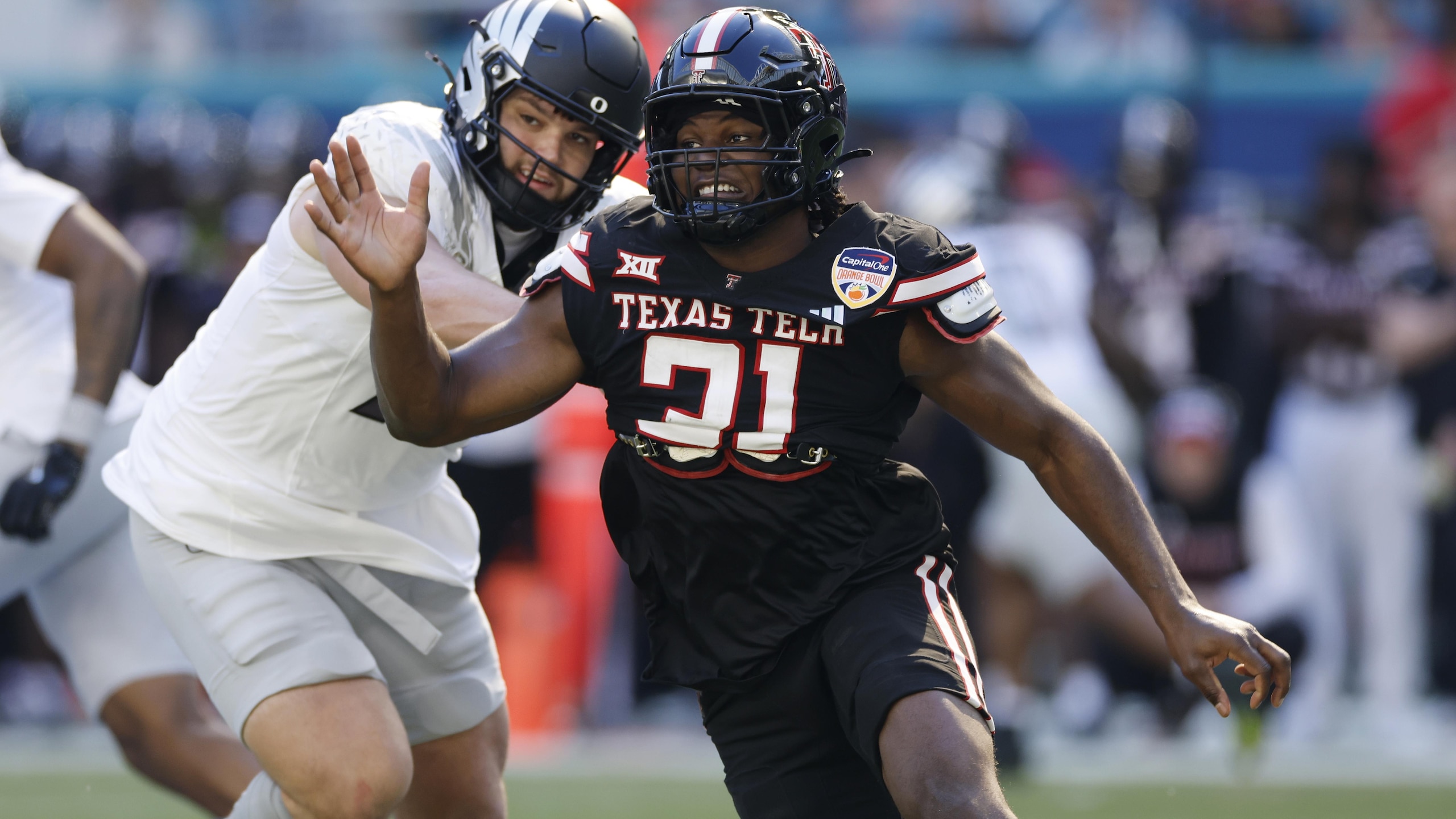 COLLEGE FOOTBALL: JAN 01 College Football Playoff Quarterfinal at the Capital One Orange Bowl Oregon vs Texas Tech
