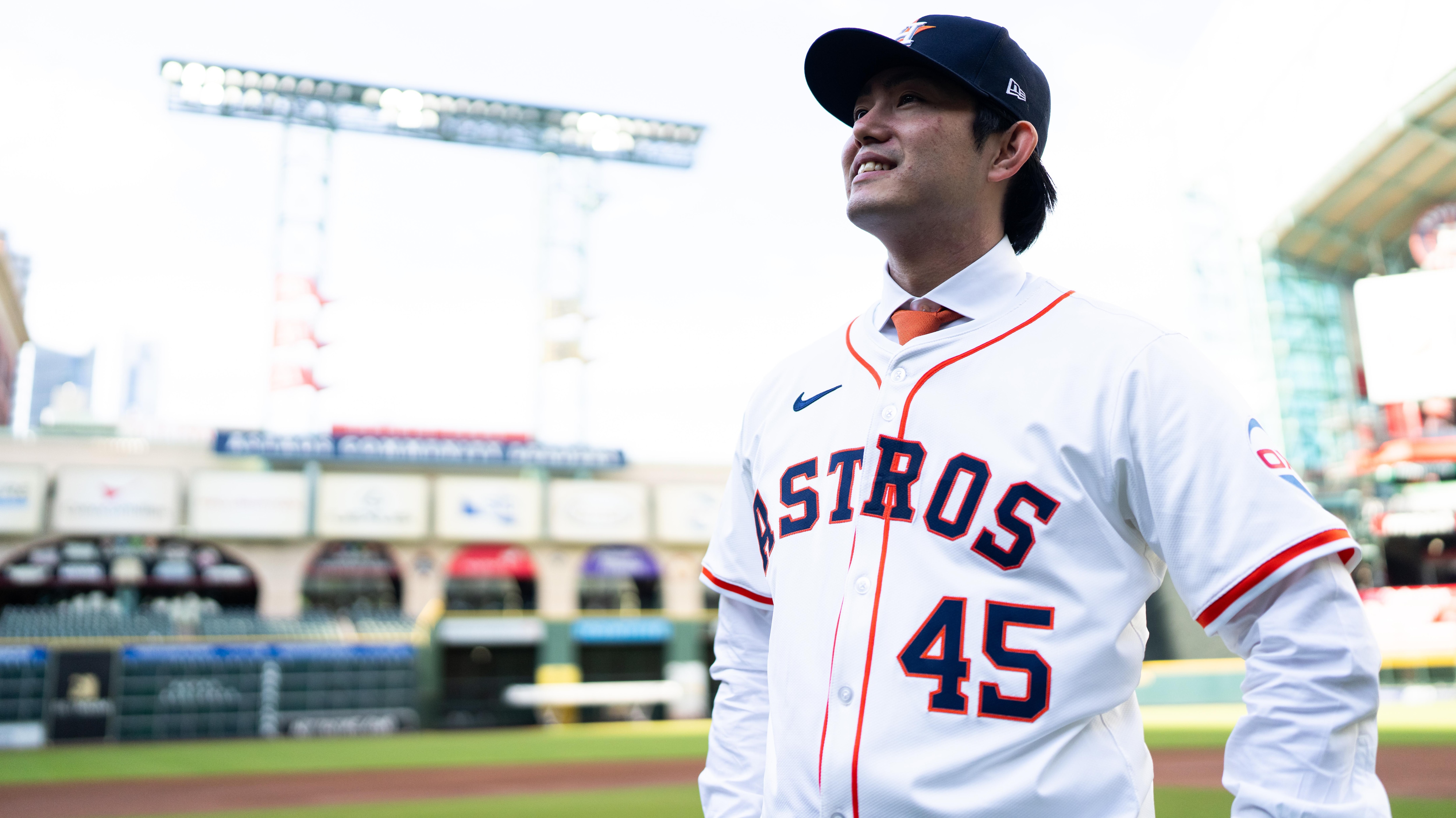 Houston Astros Introduce Tatsuya Imai