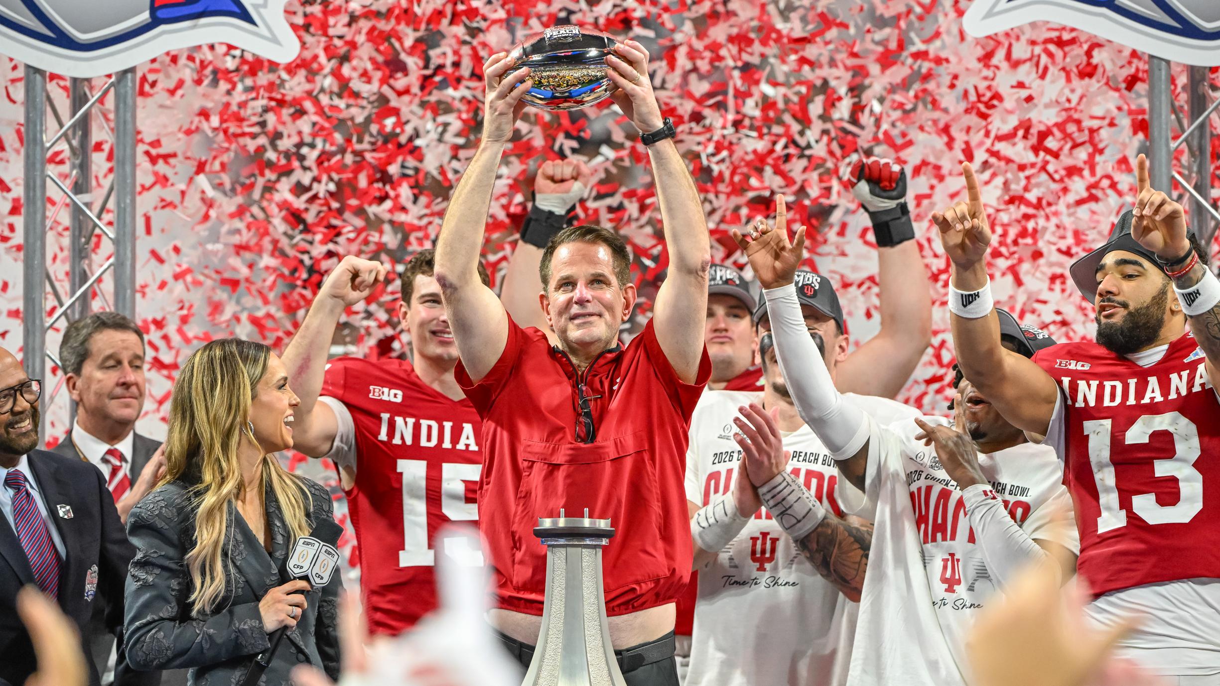 COLLEGE FOOTBALL: JAN 09 College Football Playoff Semifinal at the Chick-fil-A Peach Bowl Indiana vs Oregon