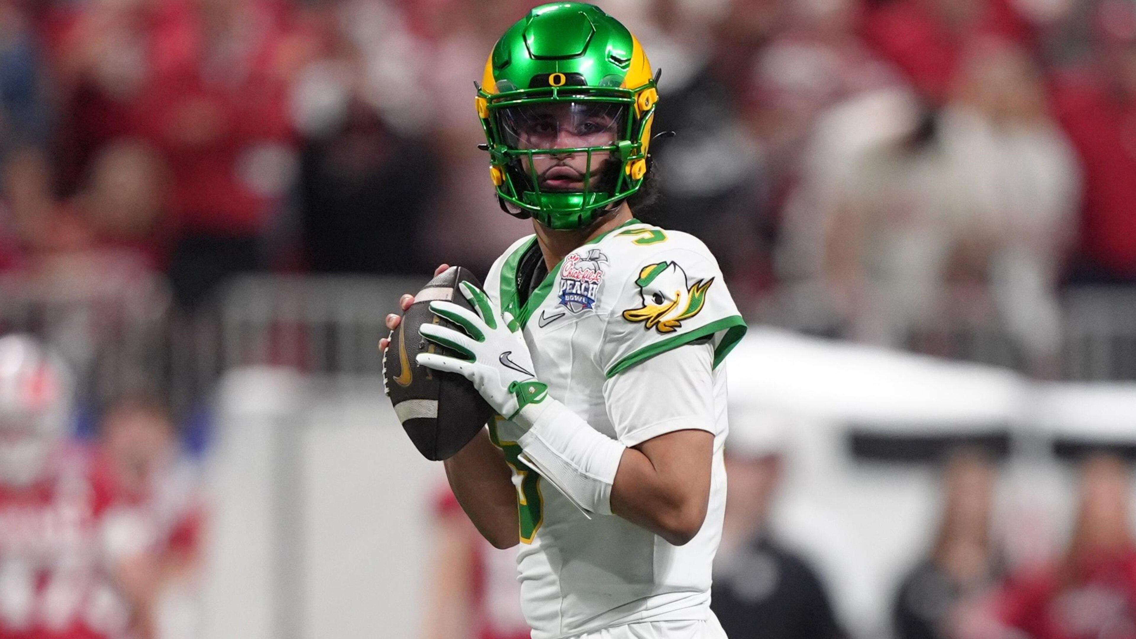 College Football Playoff Semifinal - Chick-fil-A Peach Bowl: Oregon v Indiana College Football Playoff Semifinal - Chick-fil-A Peach Bowl: Oregon v Indiana