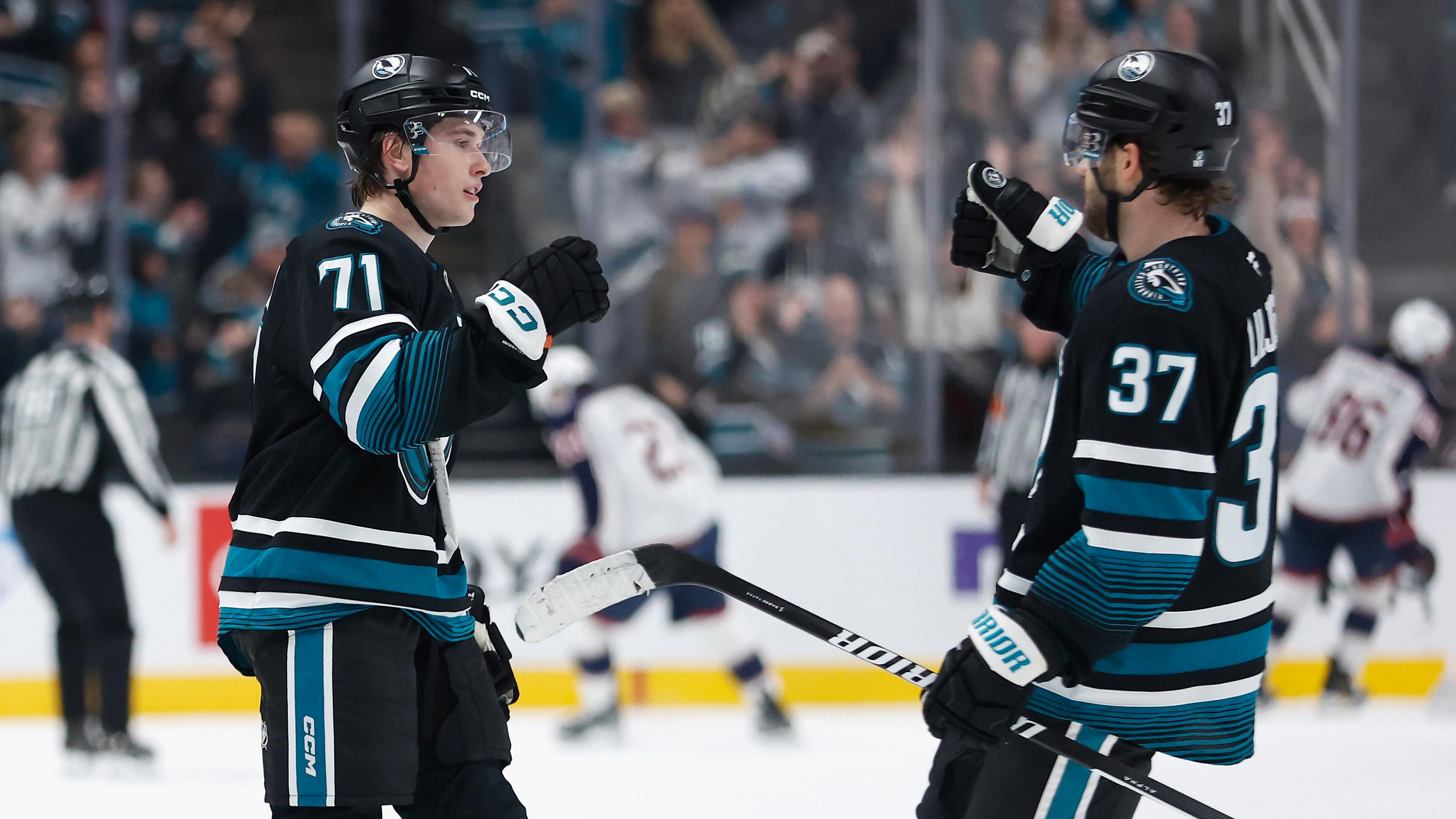 Columbus Blue Jackets v San Jose Sharks