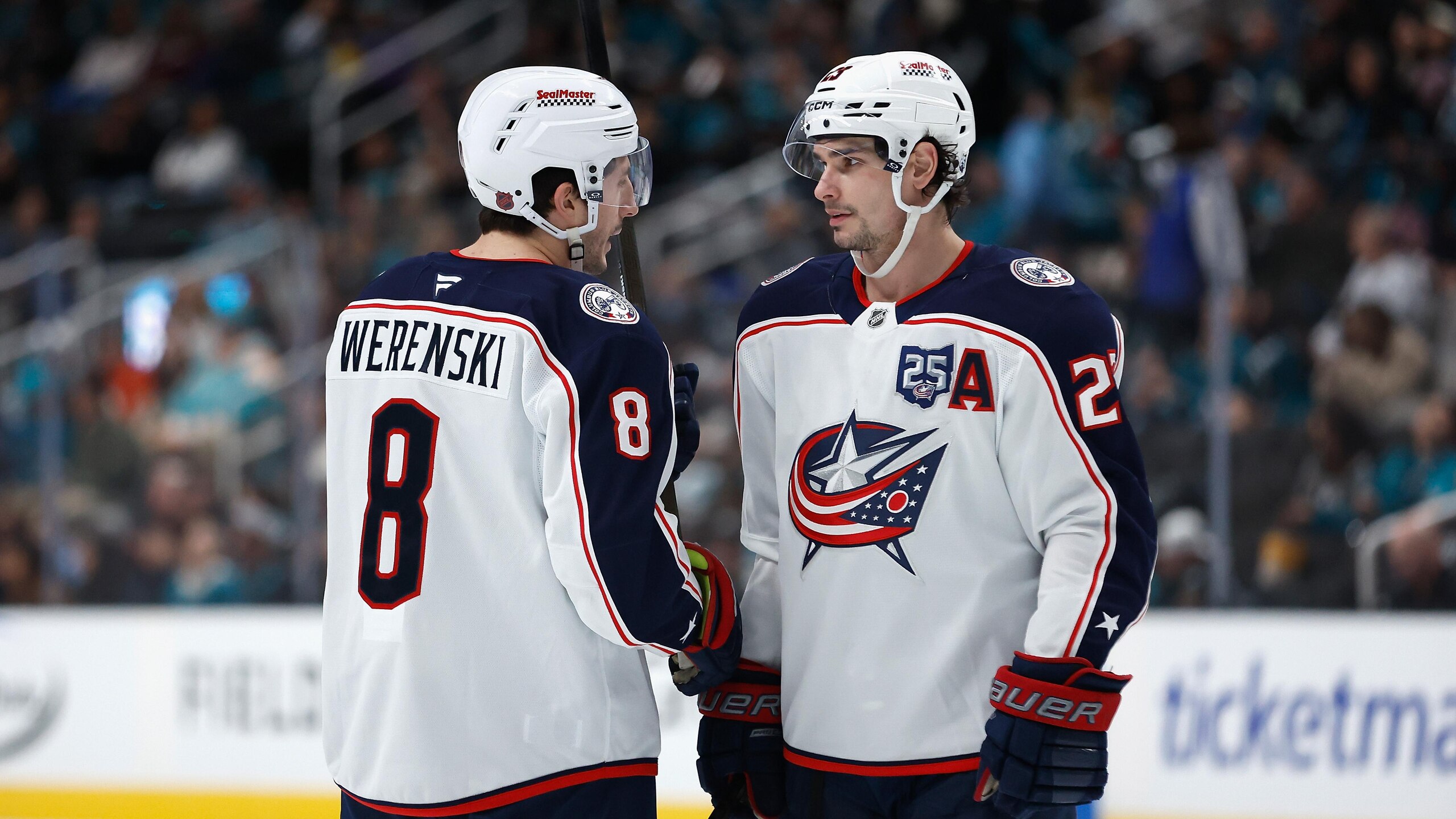 Columbus Blue Jackets v San Jose Sharks