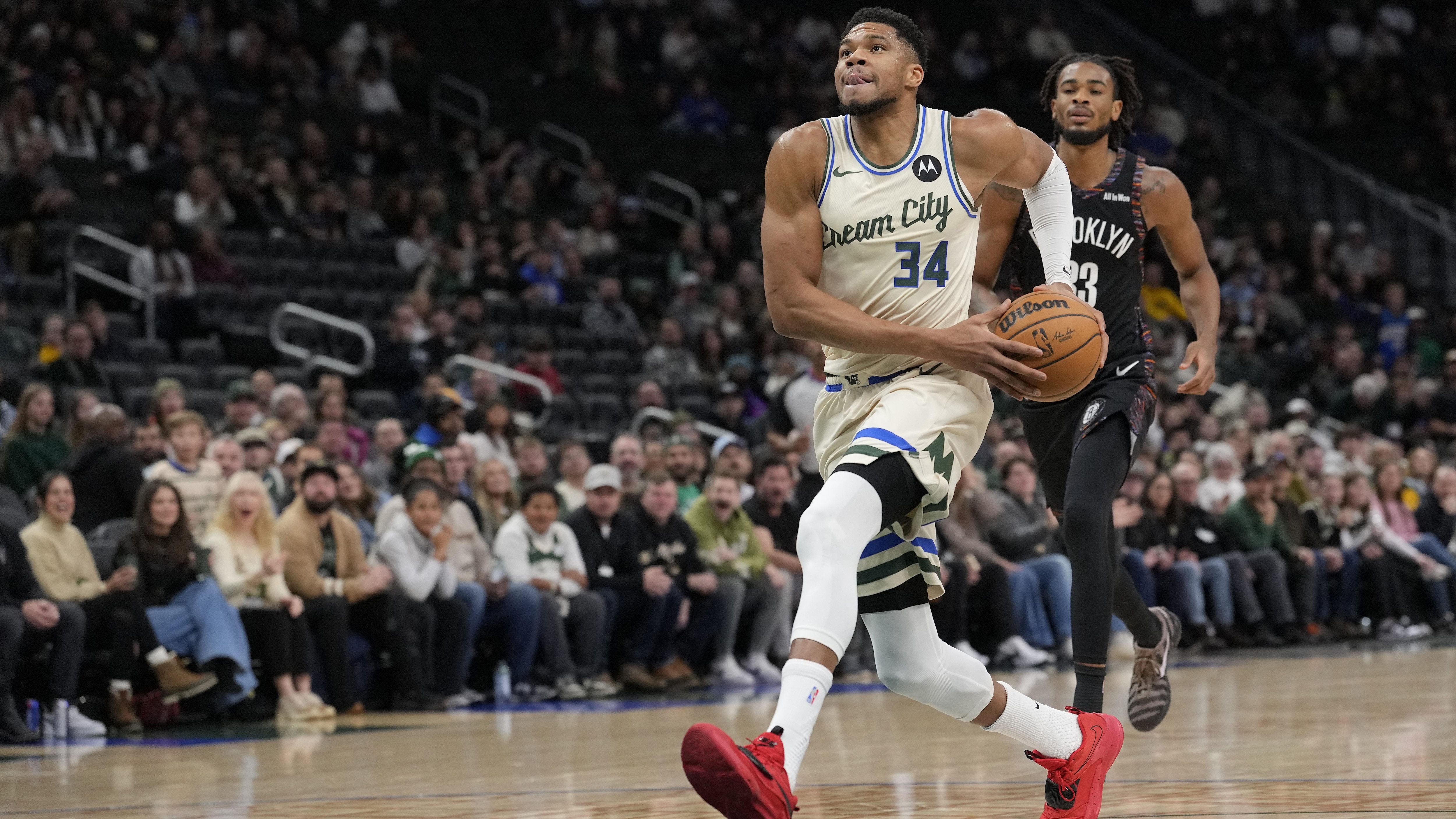 Brooklyn Nets v Milwaukee Bucks