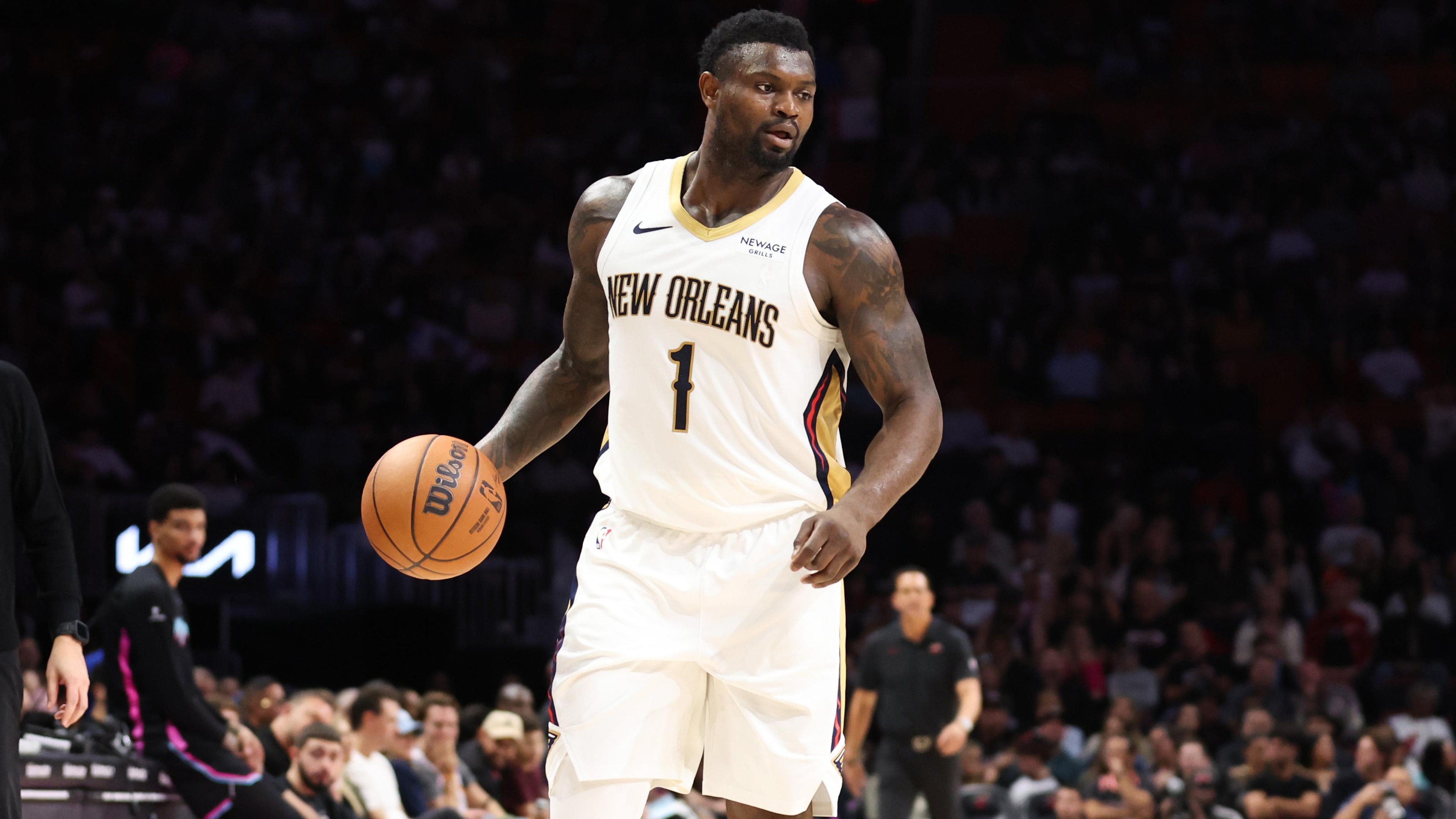 New Orleans Pelicans v Miami Heat