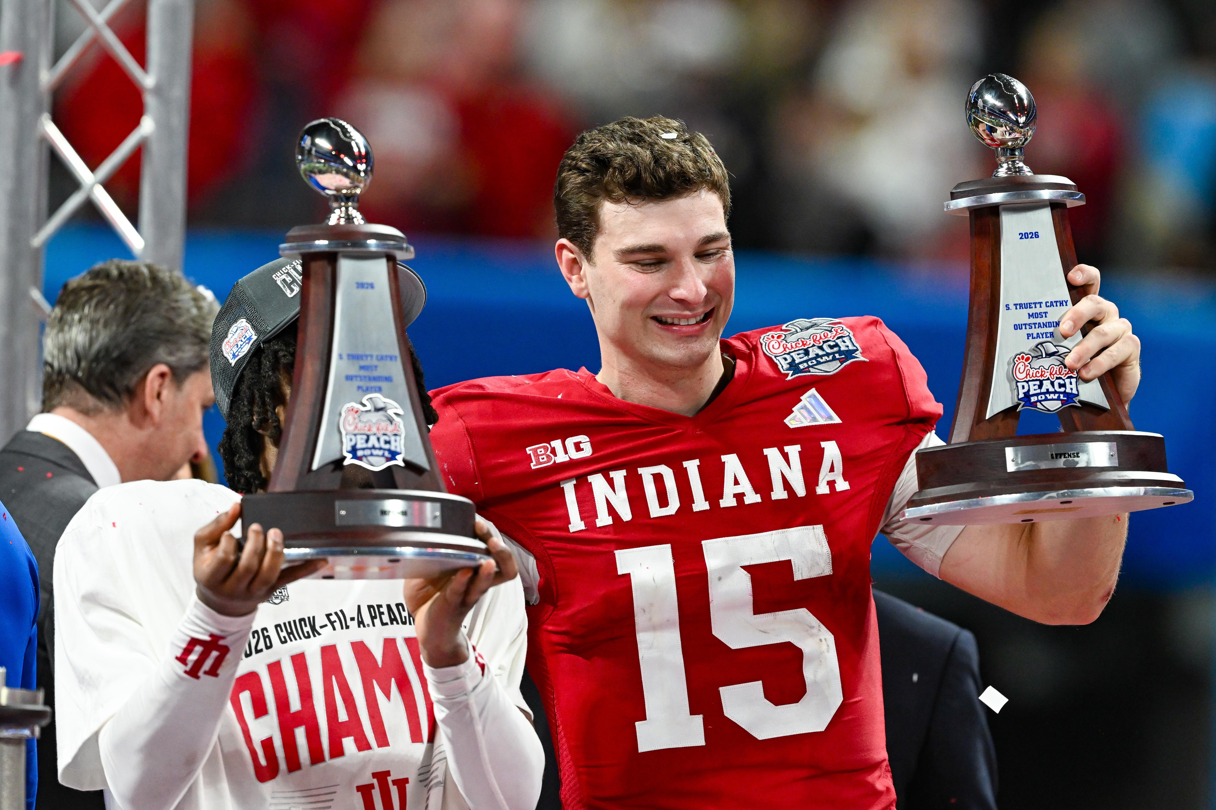 COLLEGE FOOTBALL: JAN 09 College Football Playoff Semifinal at the Chick-fil-A Peach Bowl Indiana vs Oregon