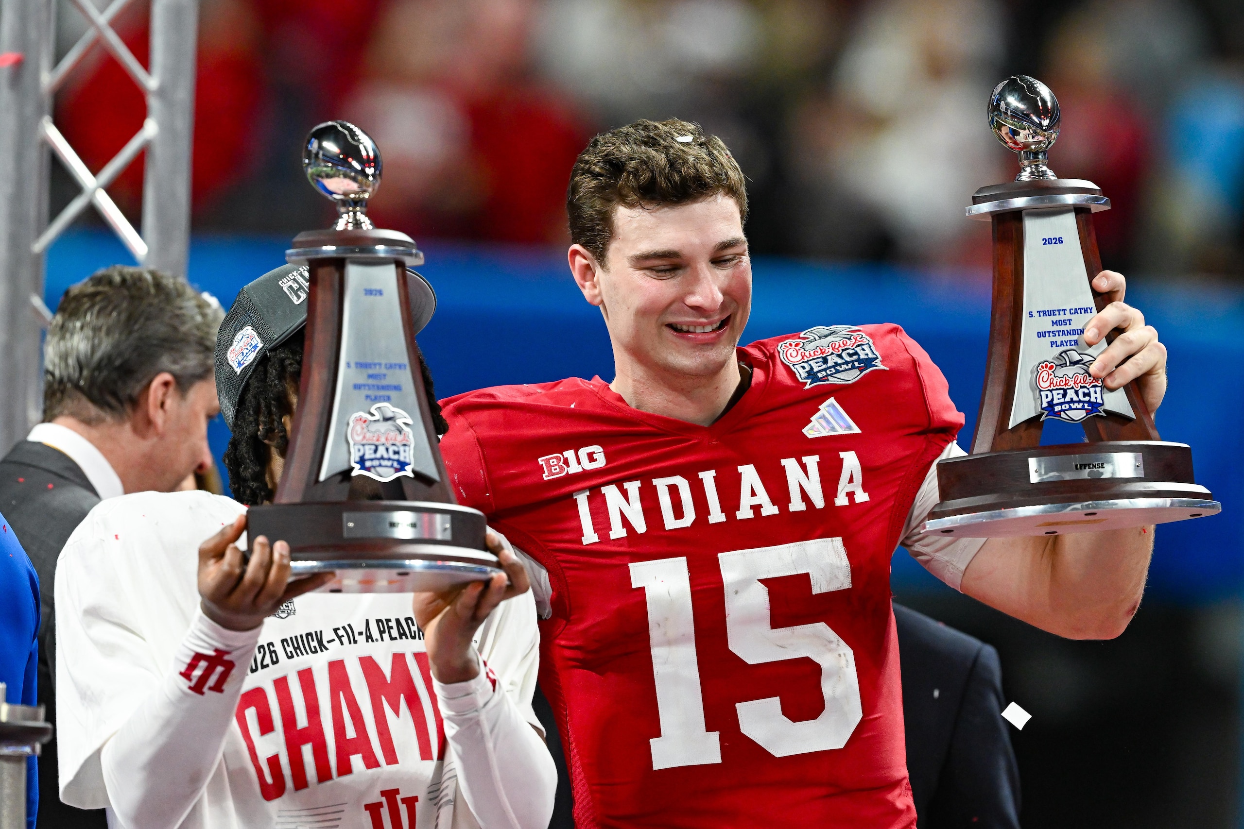 COLLEGE FOOTBALL: JAN 09 College Football Playoff Semifinal at the Chick-fil-A Peach Bowl Indiana vs Oregon