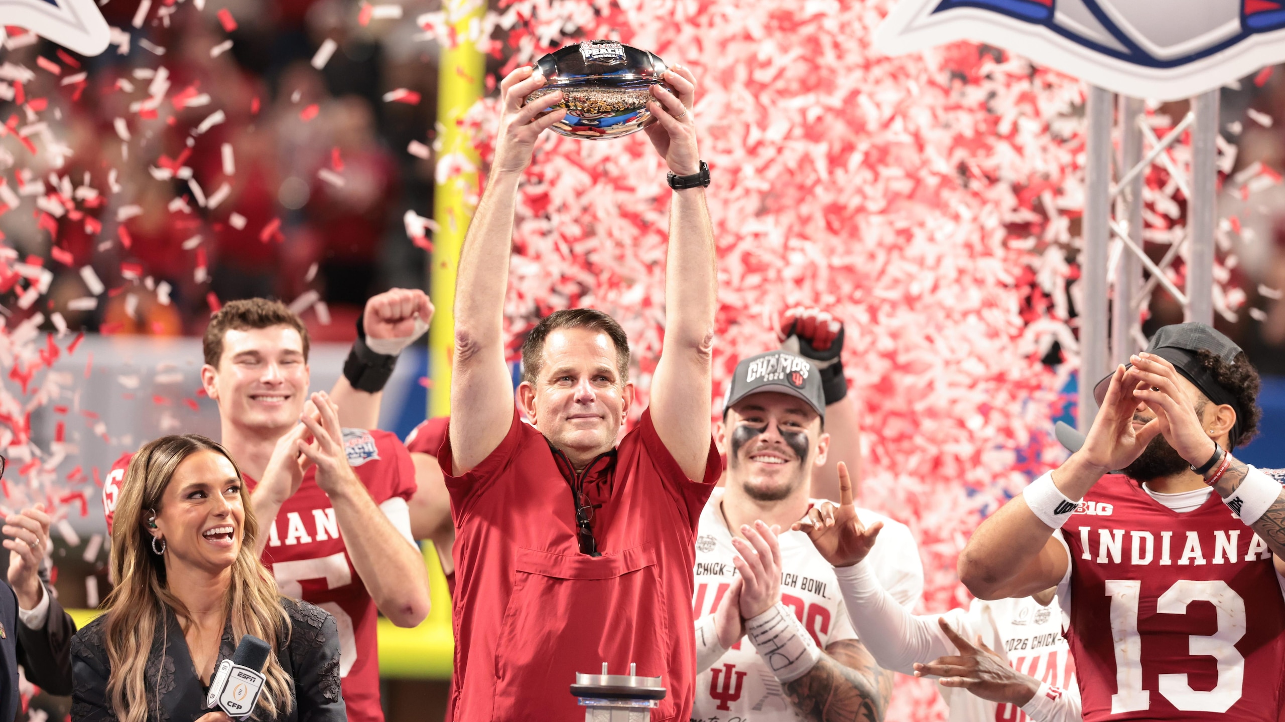 Indiana University vs University of Oregon, 2026 CFP National Semifinal