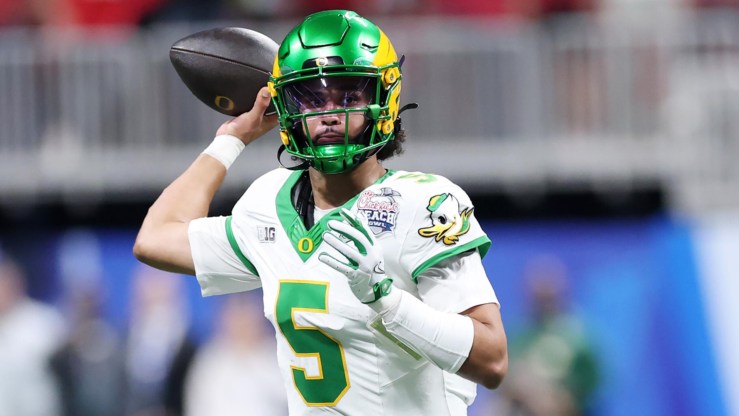 College Football Playoff Semifinal - Chick-fil-A Peach Bowl: Oregon v Indiana