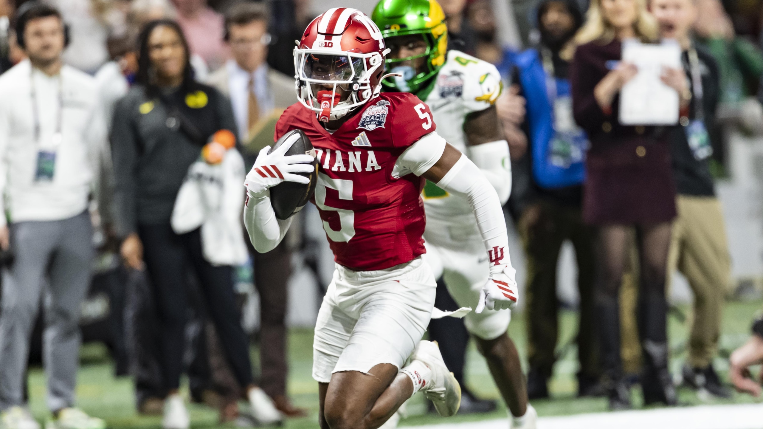 College Football Playoff Semifinal - Chick-fil-A Peach Bowl: Oregon v Indiana