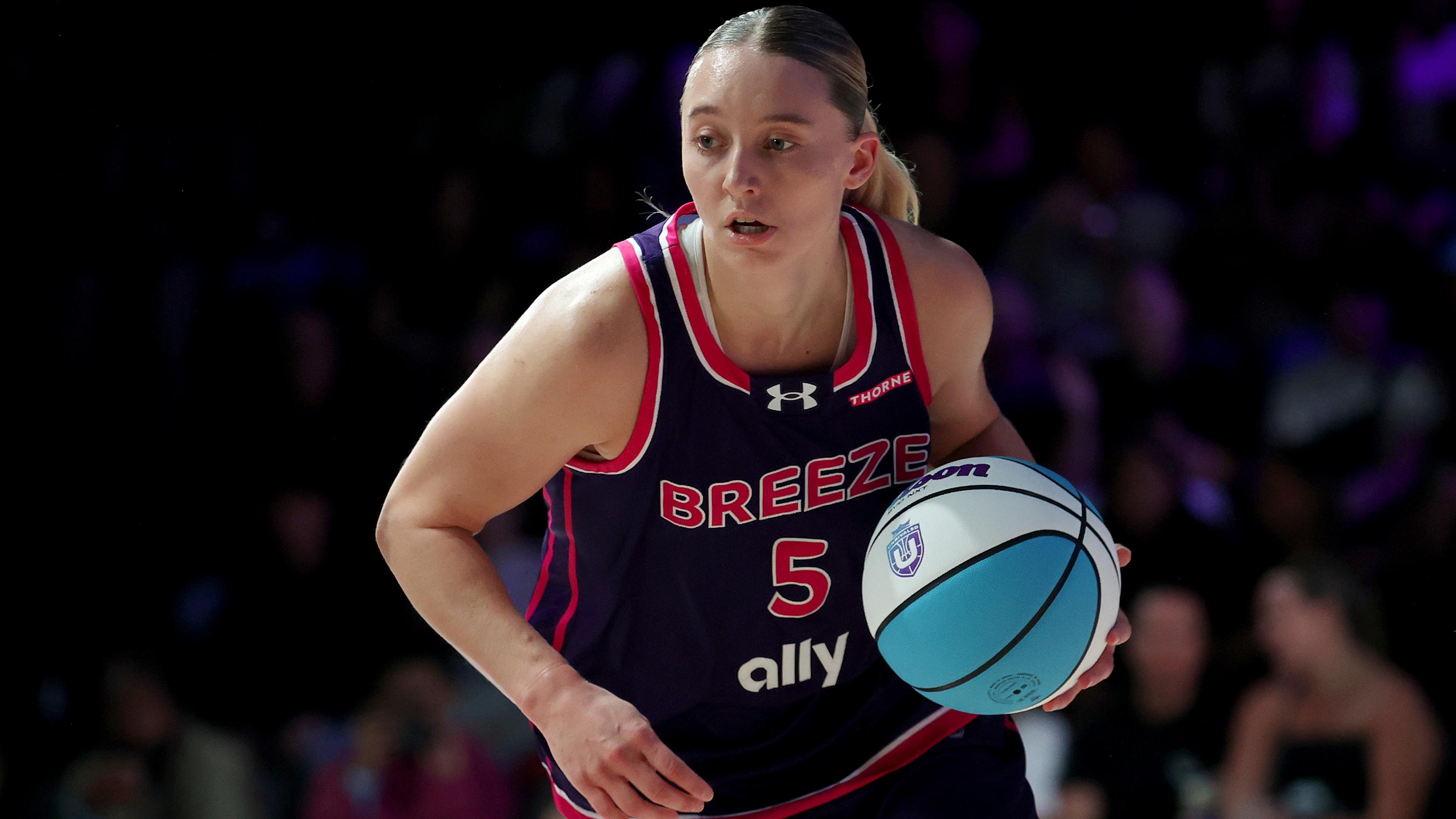 Paige Bueckers Scores 25 as Cameron Brink, Breeze Lose to Rhyne Howard, Vinyl in Unrivaled