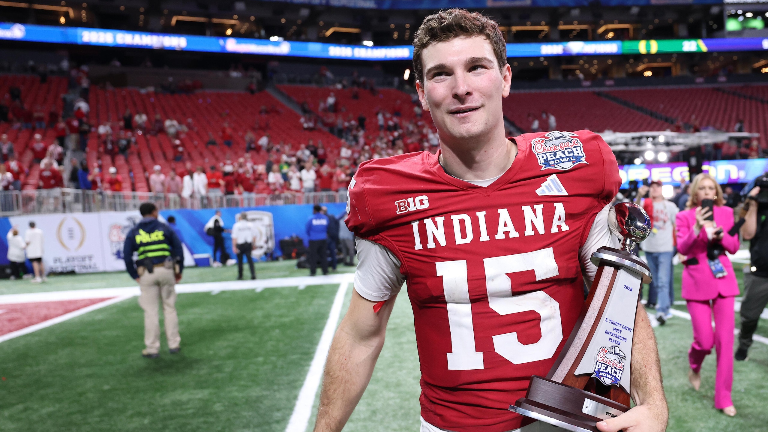College Football Playoff Semifinal - Chick-fil-A Peach Bowl: Oregon v Indiana