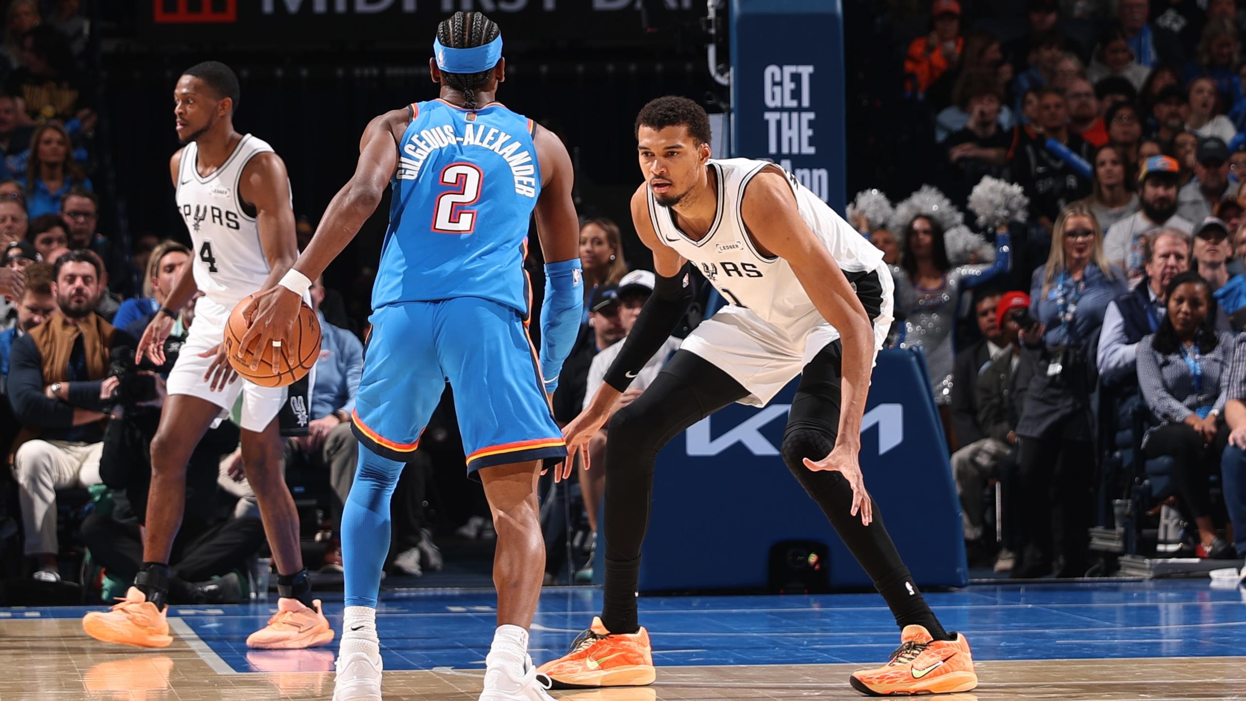 San Antonio Spurs v Oklahoma City Thunder