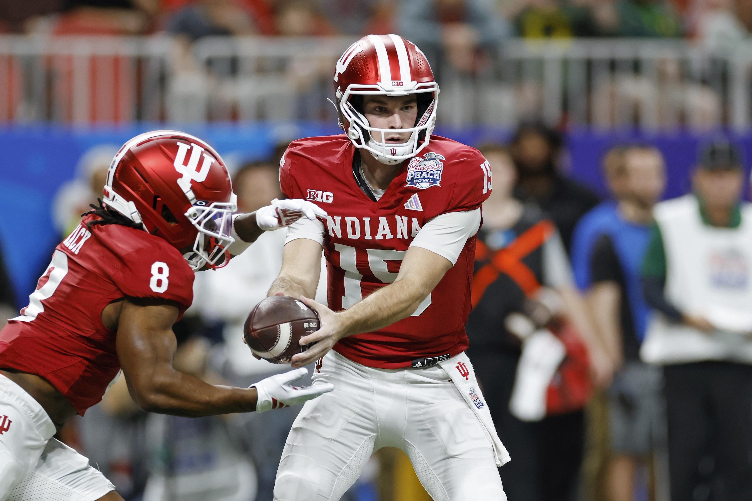 COLLEGE FOOTBALL: JAN 09 College Football Playoff Semifinal at the Chick-fil-A Peach Bowl Indiana vs Oregon