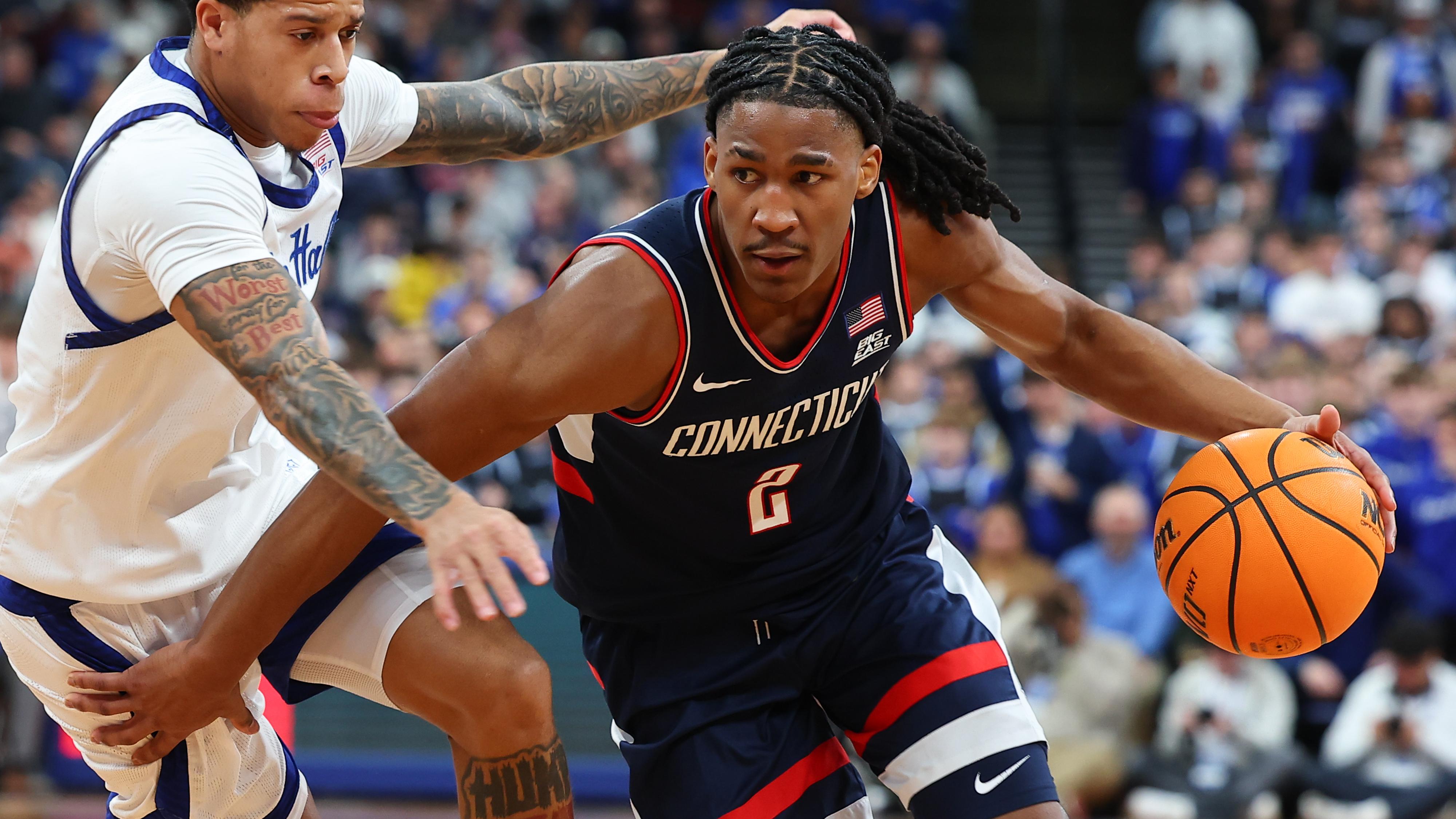 COLLEGE BASKETBALL: JAN 13 UConn at Seton Hall