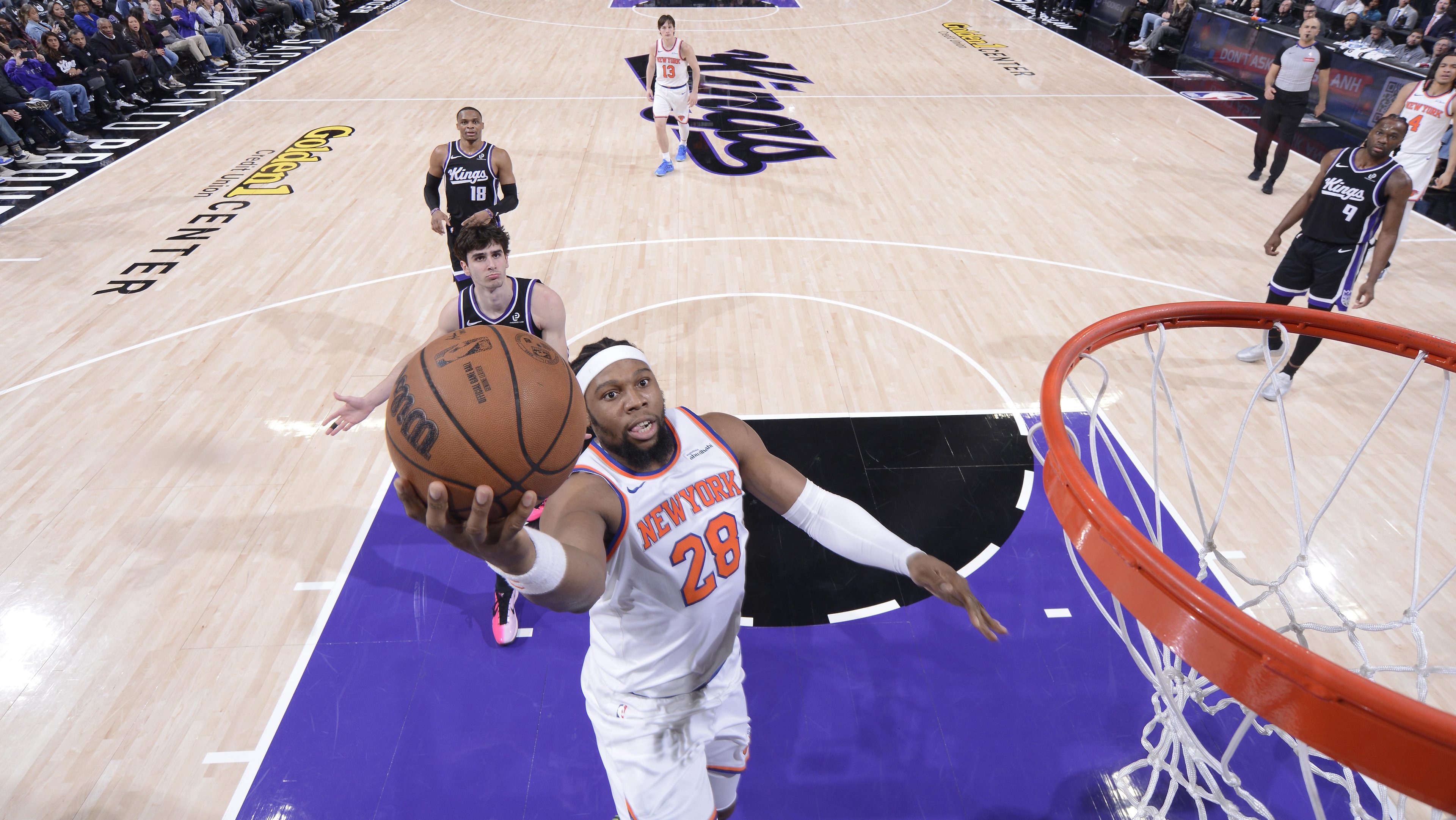 New York Knicks v Sacramento Kings