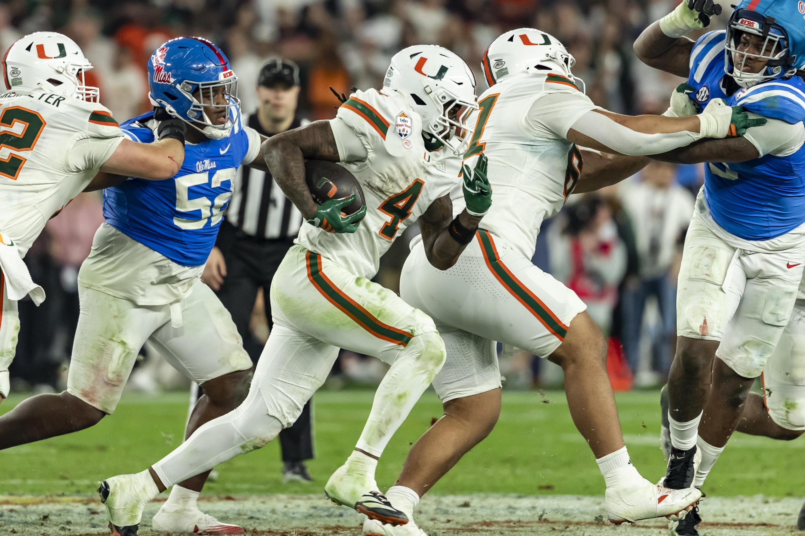 College Football Playoff Semifinal - Vrbo Fiesta Bowl: Miami v Ole Miss