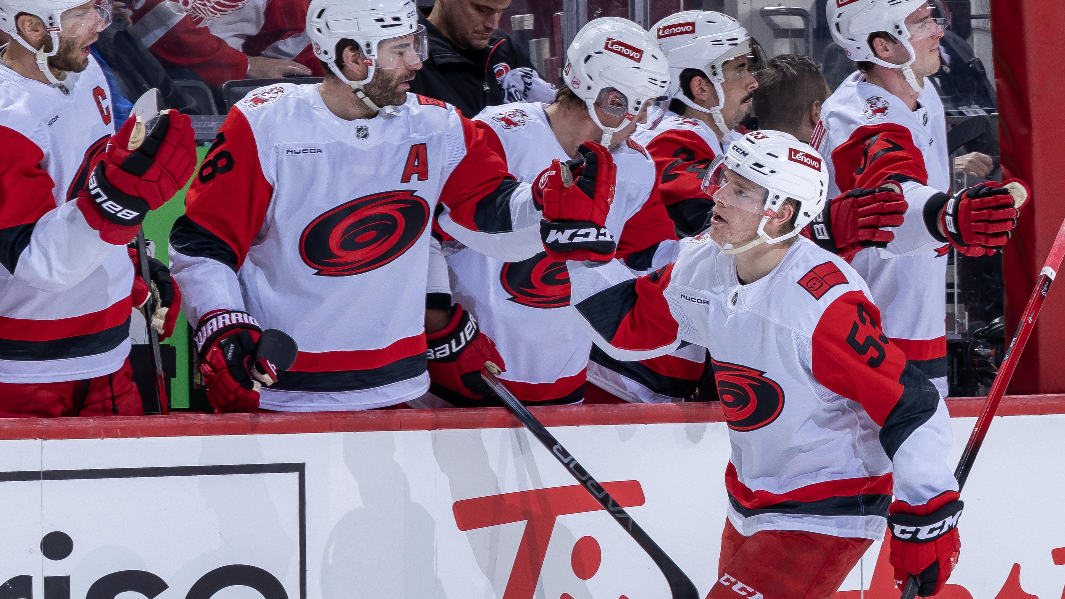 Carolina Hurricanes v Detroit Red Wings