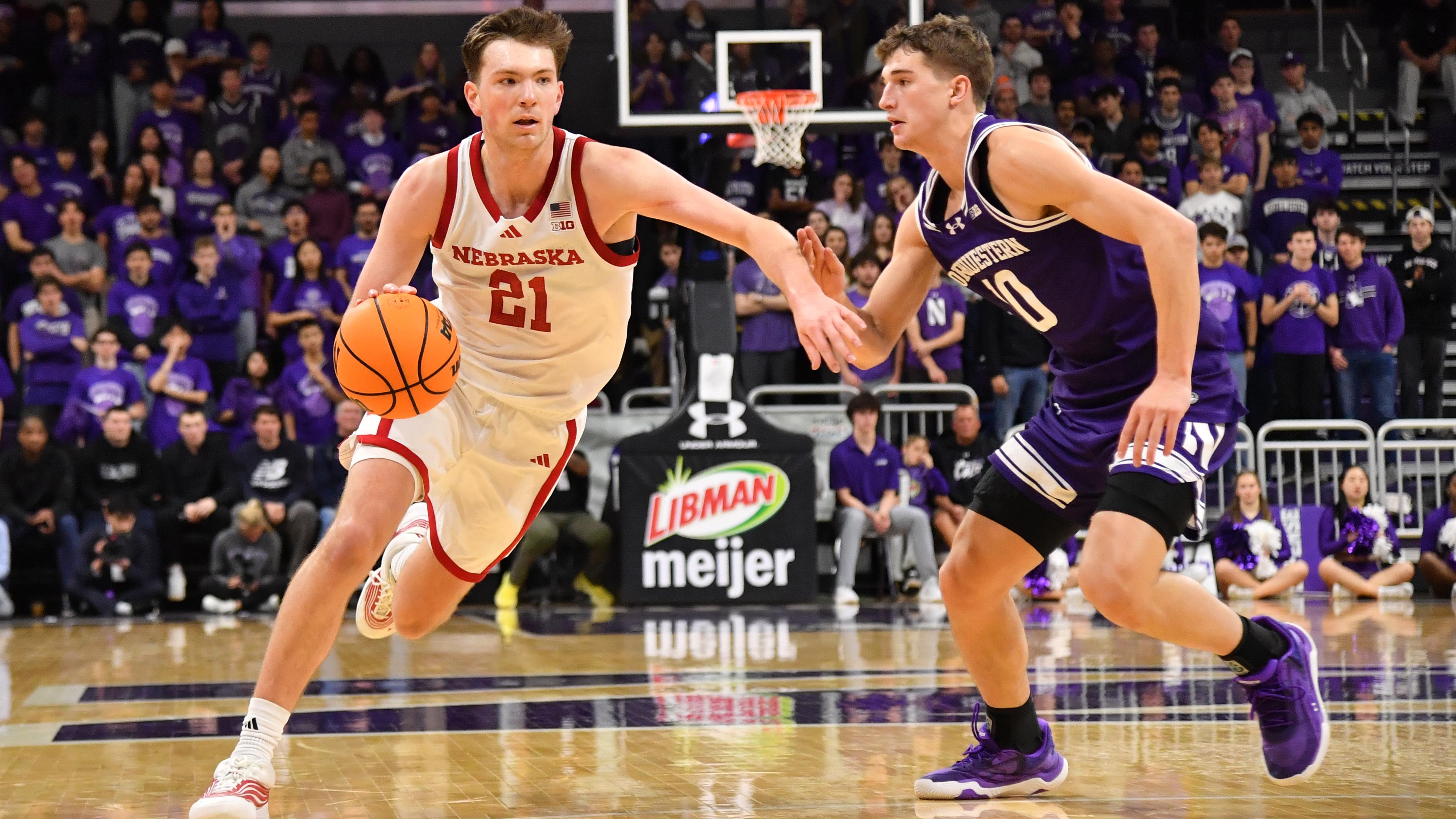 COLLEGE BASKETBALL: JAN 17 Nebraska at Northwestern