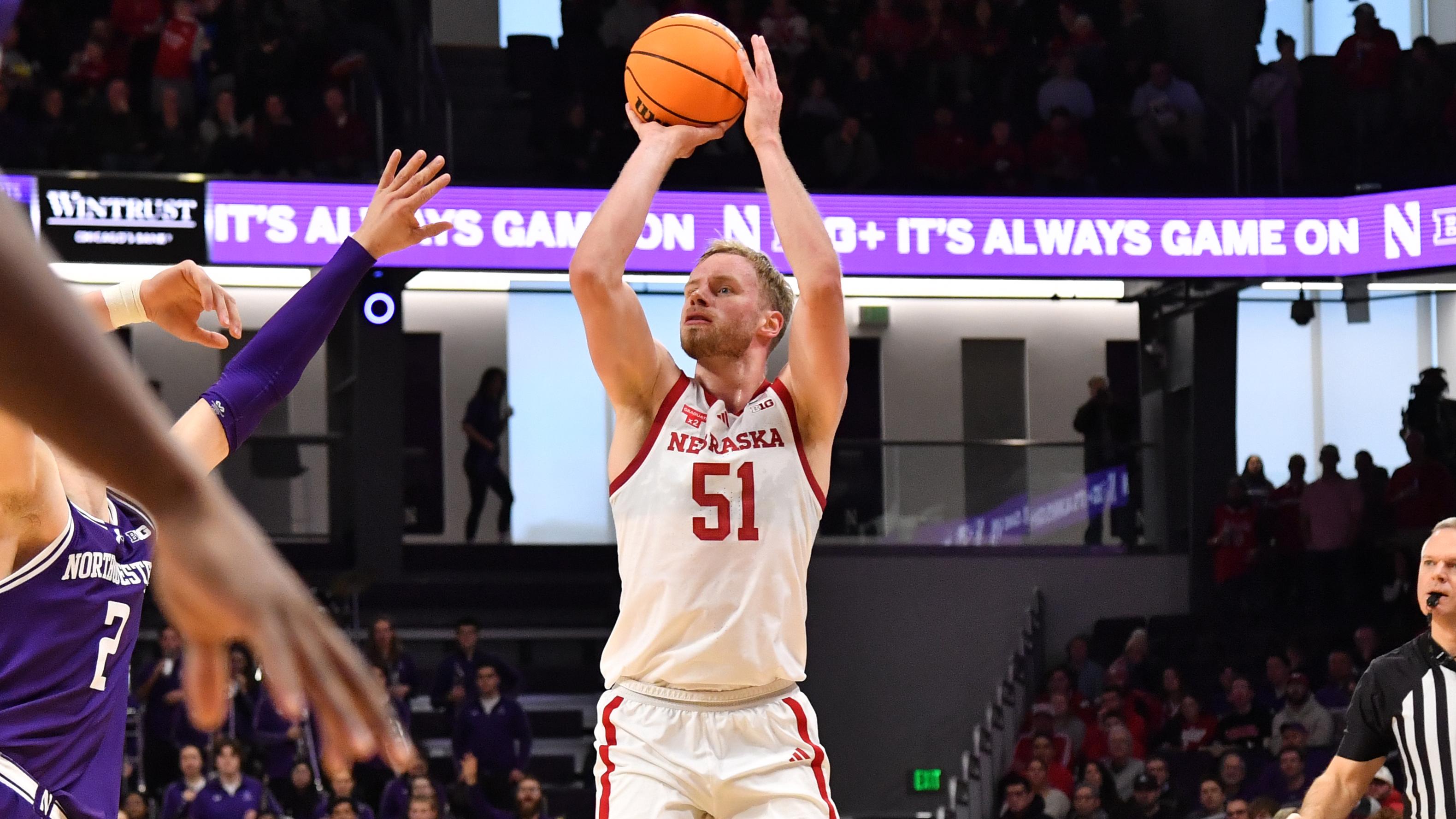 COLLEGE BASKETBALL: JAN 17 Nebraska at Northwestern