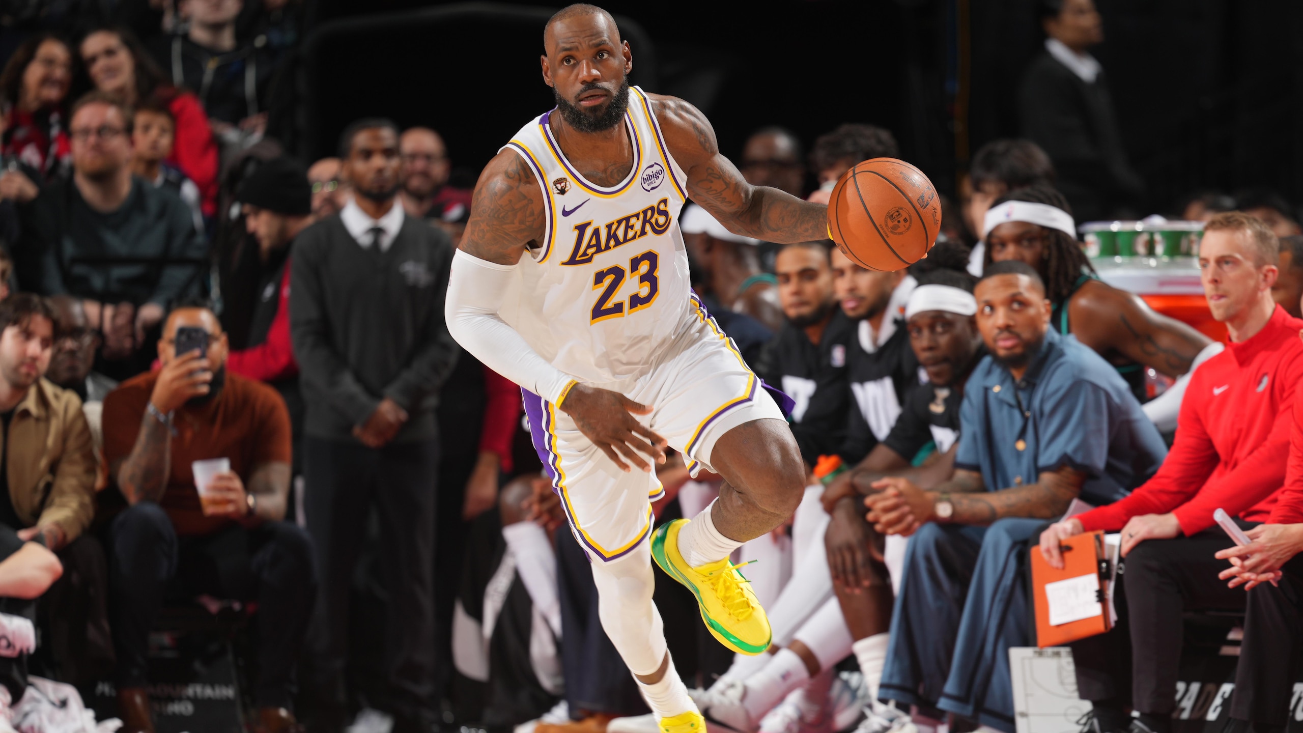 Los Angeles Lakers v Portland Trail Blazers
