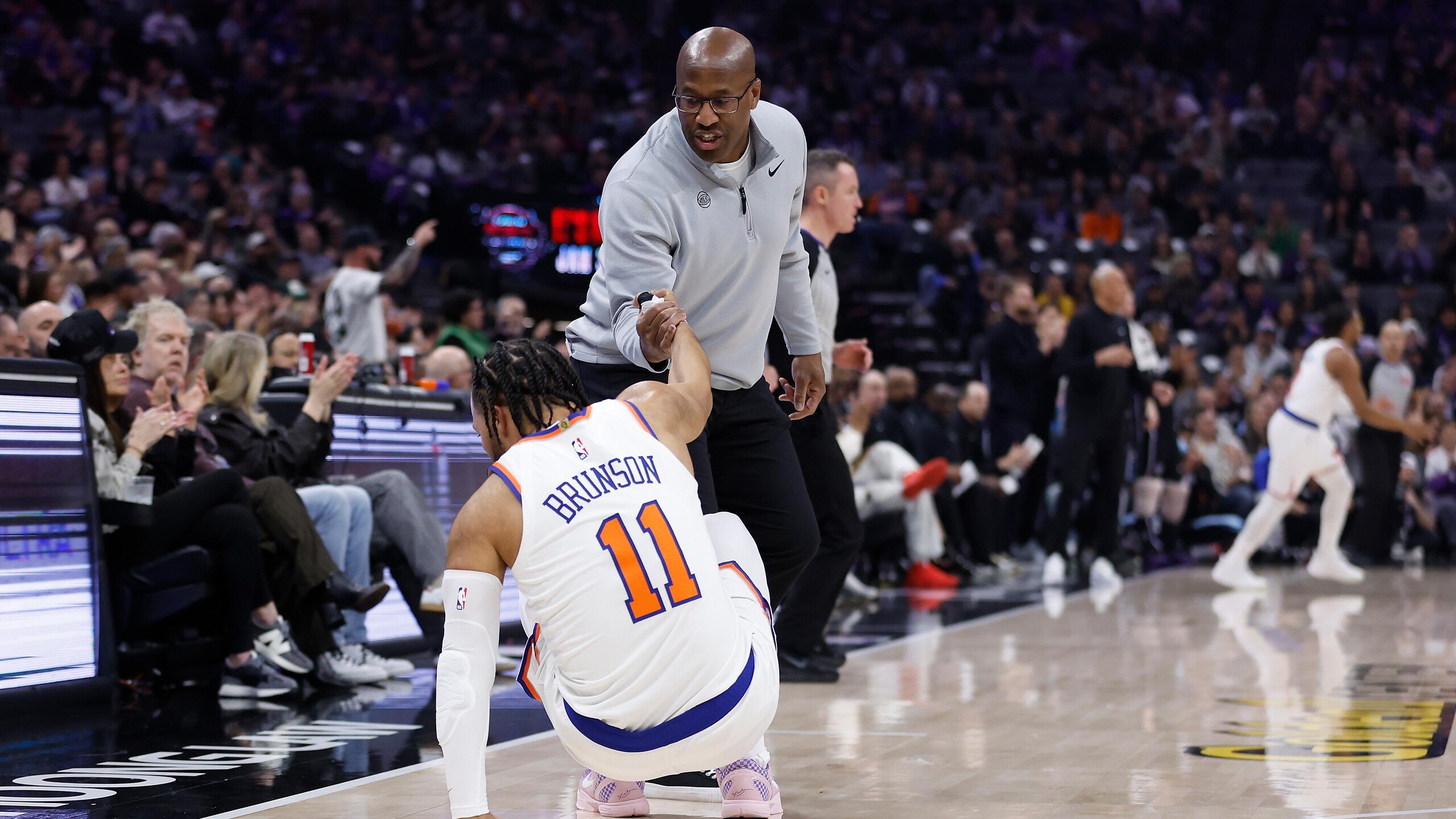 New York Knicks v Sacramento Kings
