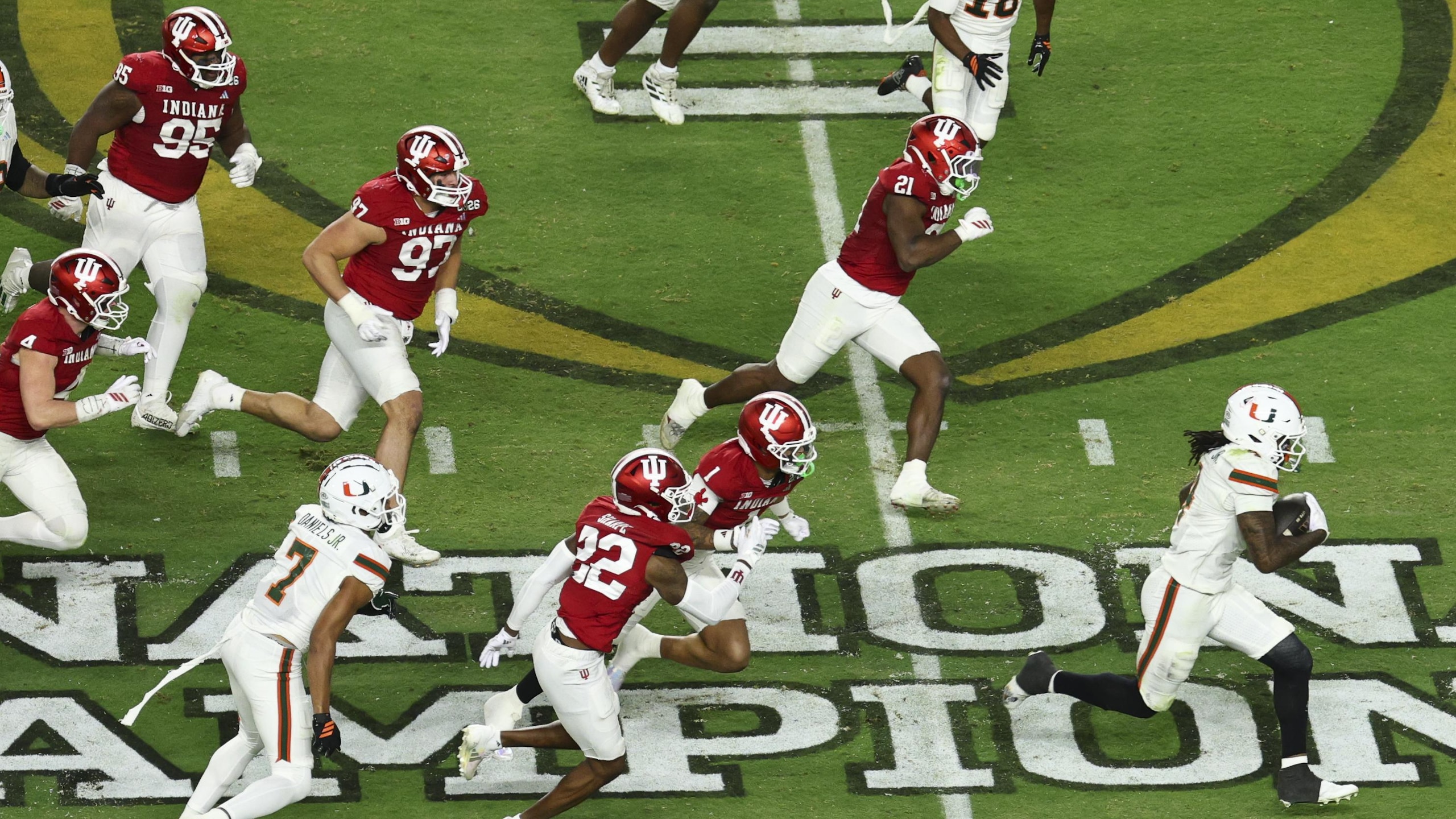 College Football Playoff National Championship: Miami v Indiana College Football Playoff National Championship: Miami v Indiana