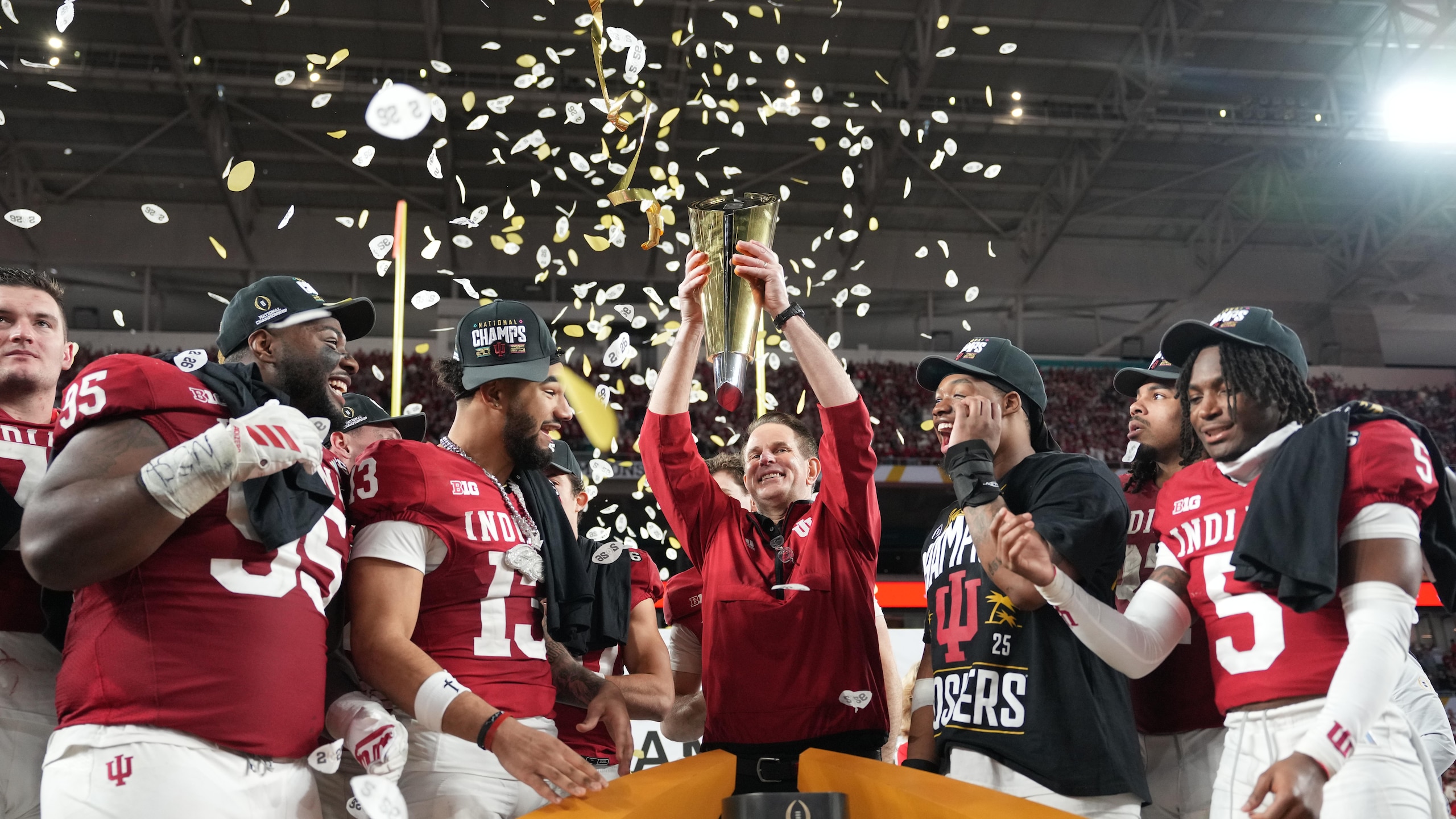 COLLEGE FOOTBALL: JAN 19 College Football Playoff National Championship Presented by AT&T Indiana vs Miami