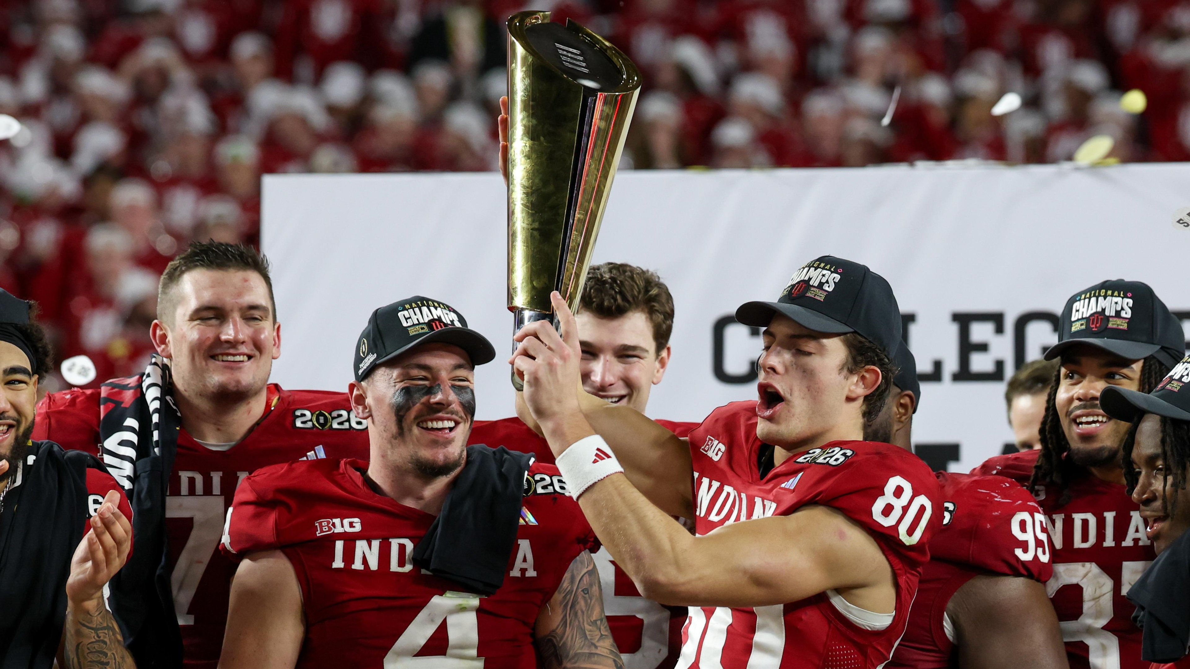 COLLEGE FOOTBALL: JAN 19 College Football Playoff National Championship Presented by AT&T Indiana vs Miami
