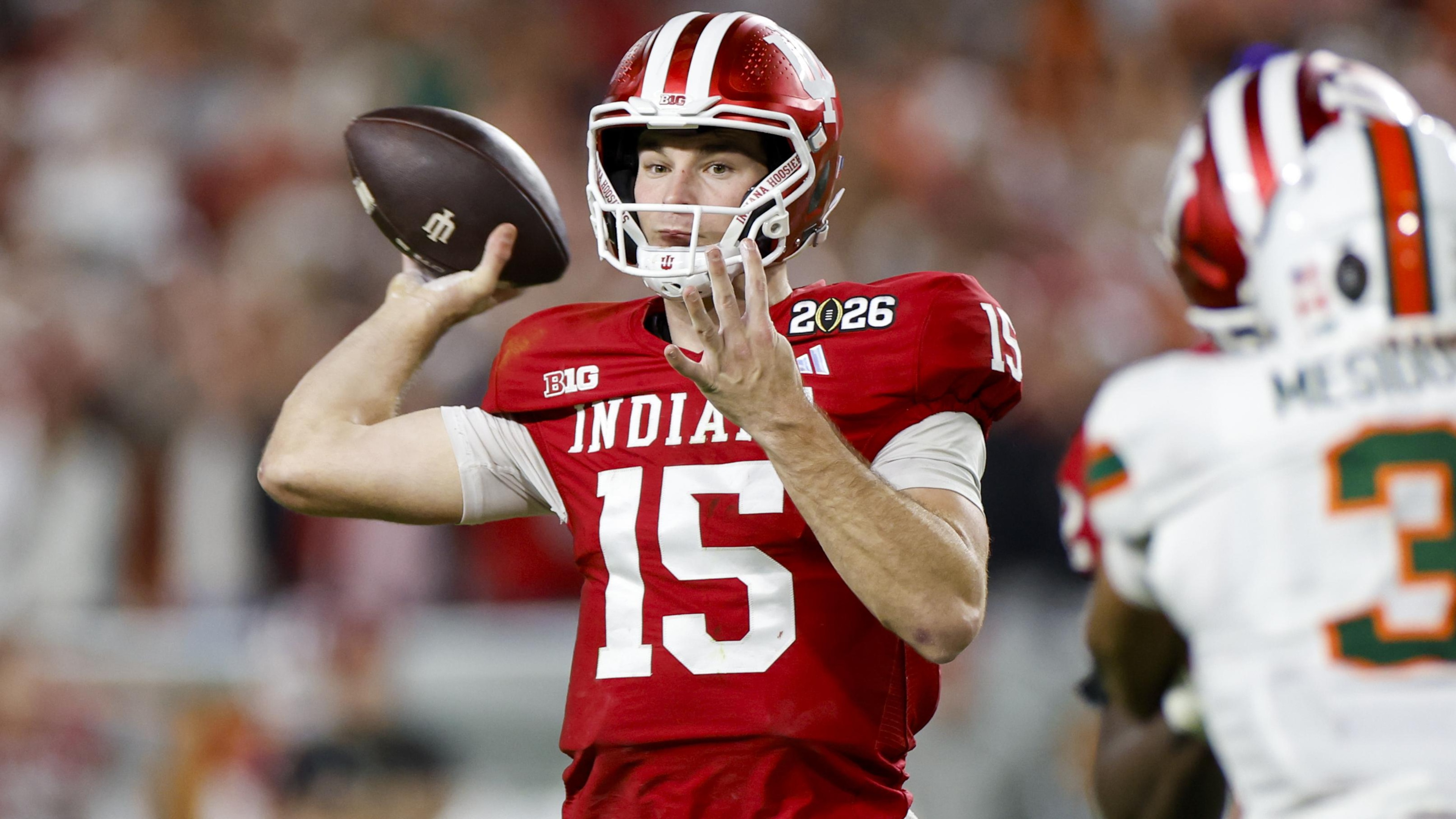COLLEGE FOOTBALL: JAN 19 College Football Playoff National Championship Presented by AT&T Indiana vs Miami COLLEGE FOOTBALL: JAN 19 College Football Playoff National Championship Presented by AT&T Indiana vs Miami