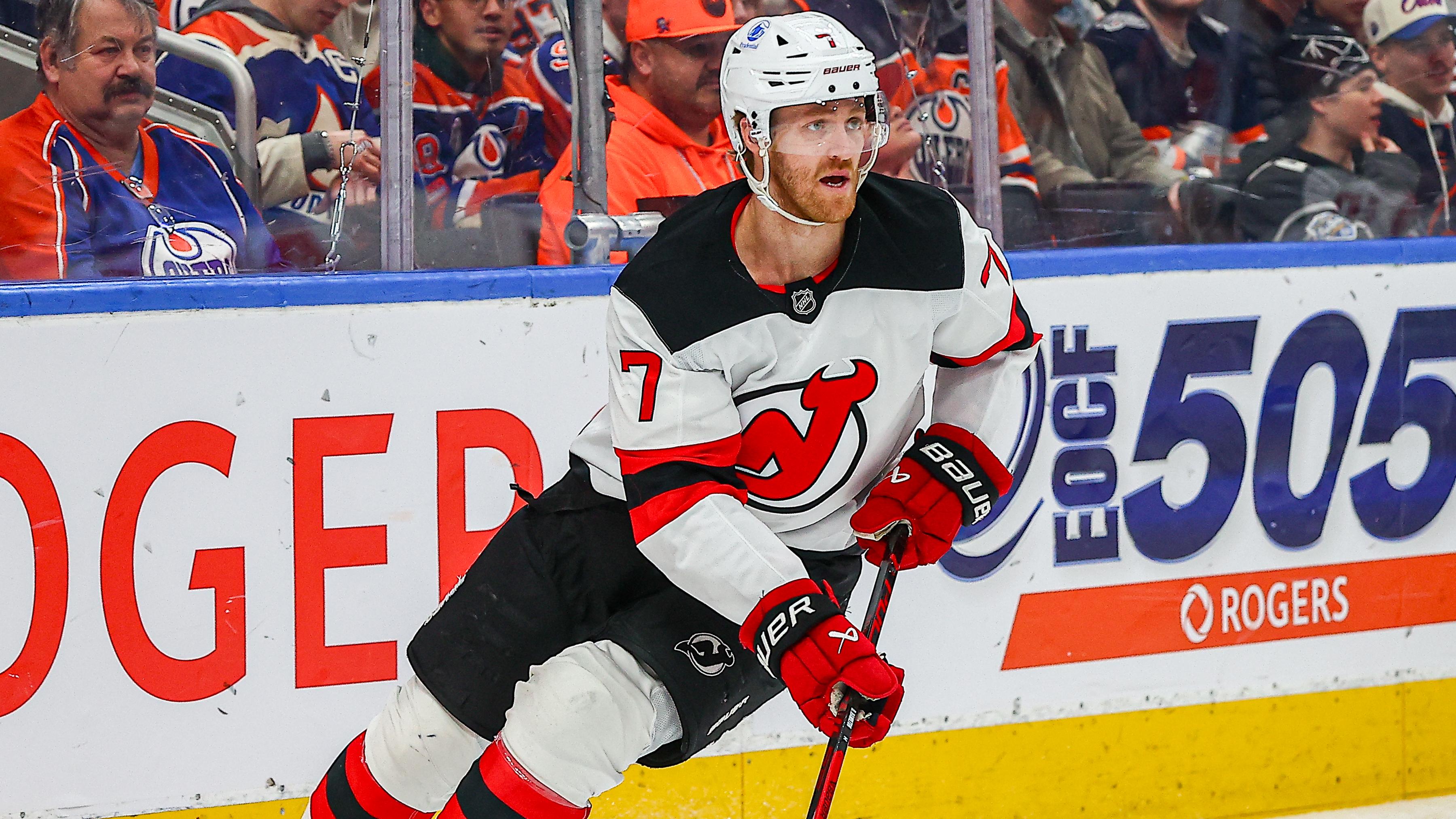 NHL: JAN 20 Devils at Oilers