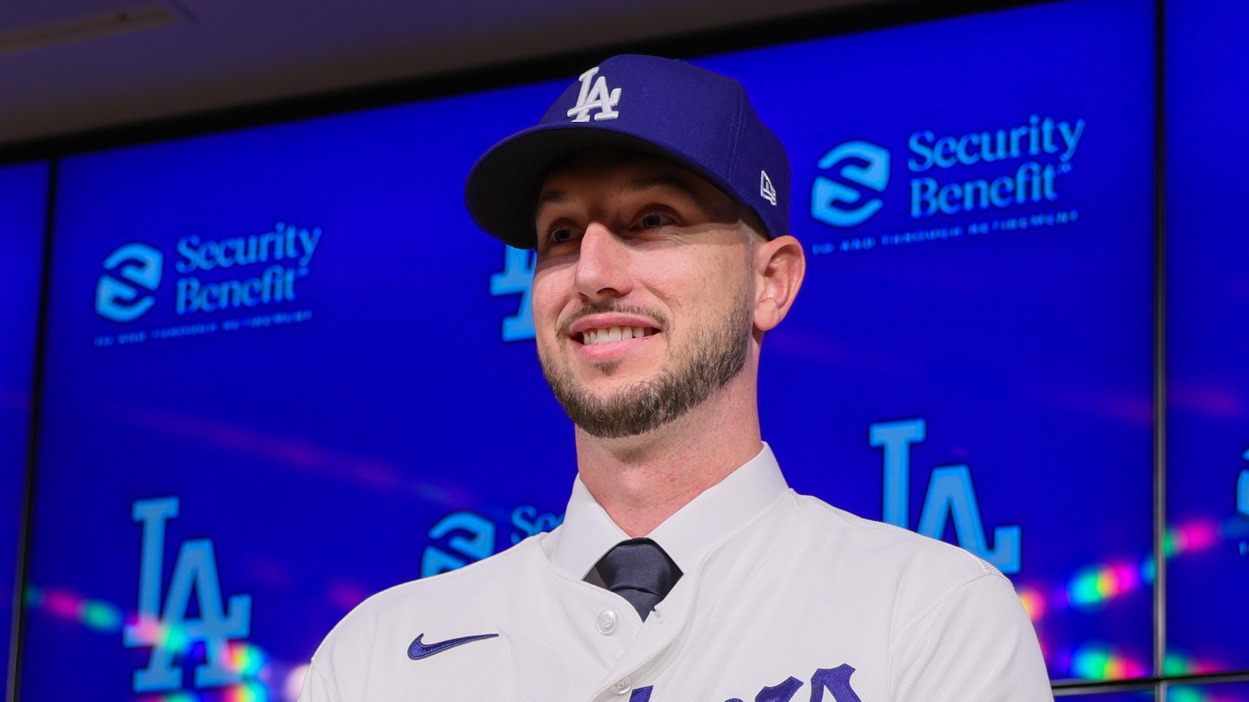 dodgers introductory press conference kyle tucker