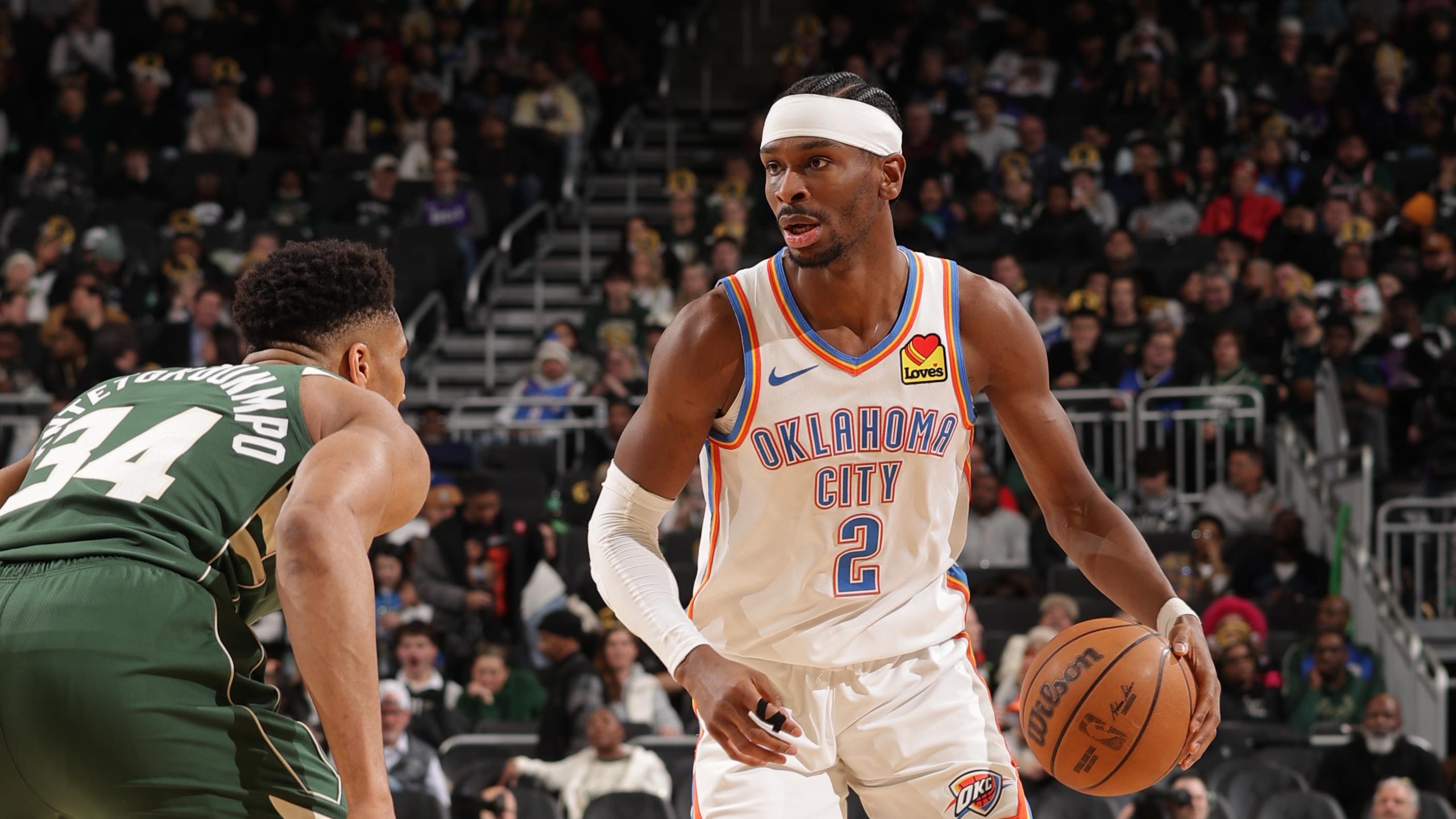 Oklahoma City Thunder v Milwaukee Bucks Oklahoma City Thunder v Milwaukee Bucks