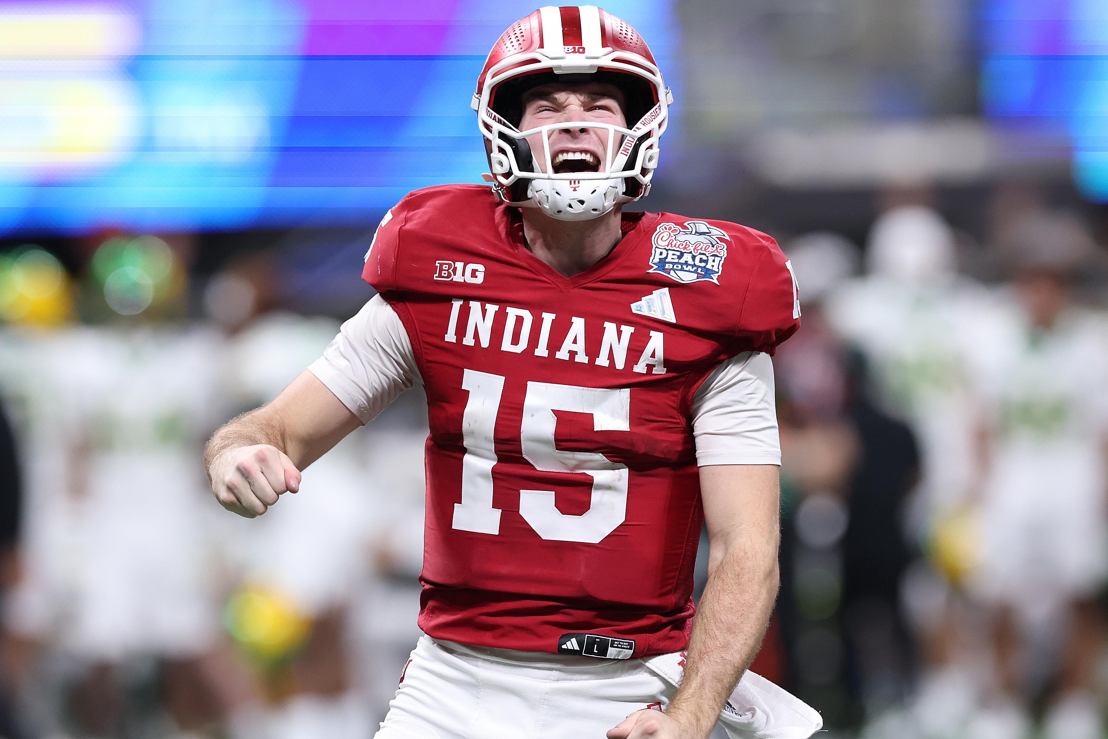 College Football Playoff Semifinal - Chick-fil-A Peach Bowl: Oregon v Indiana