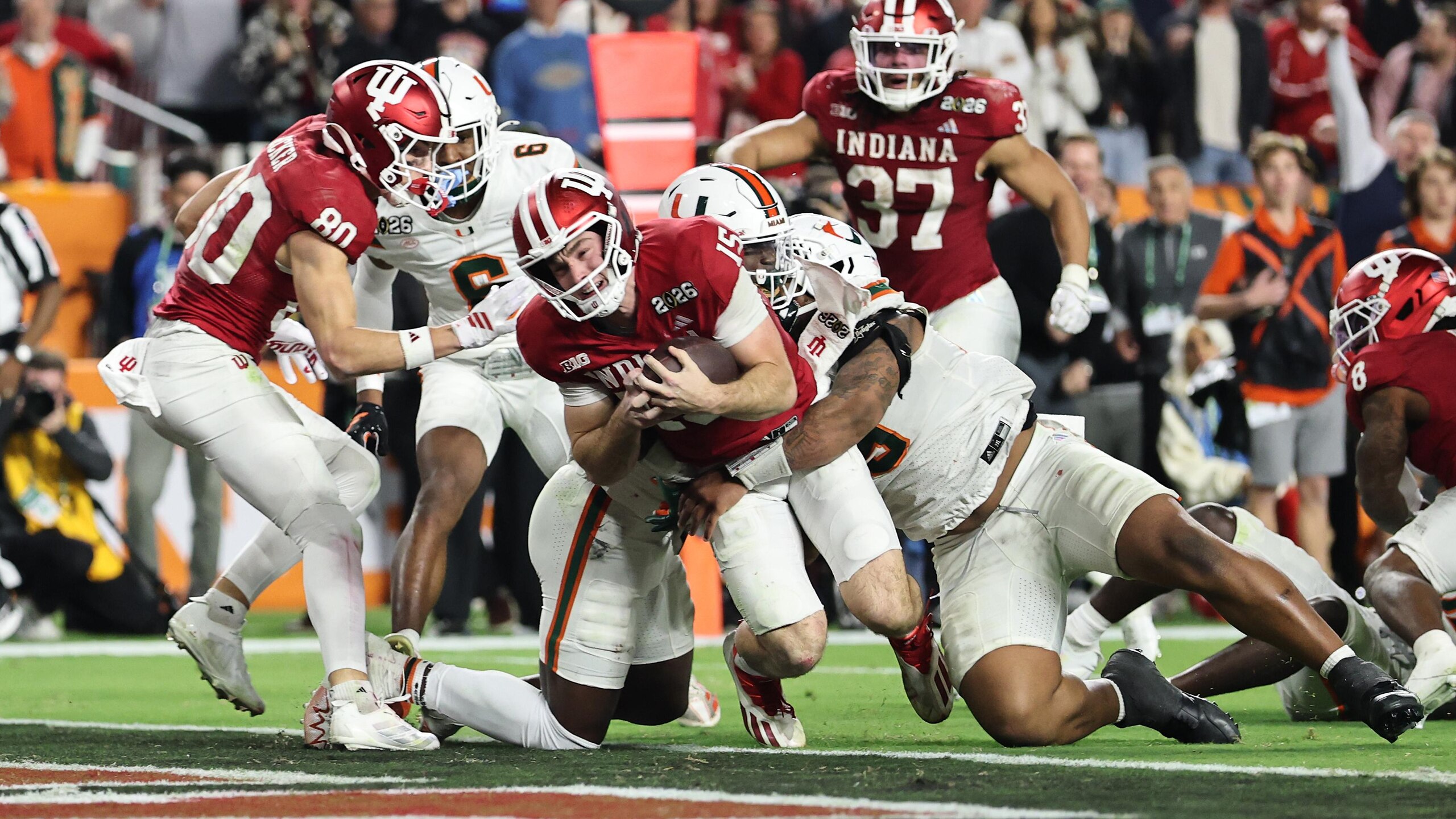 College Football Playoff National Championship: Miami v Indiana College Football Playoff National Championship: Miami v Indiana