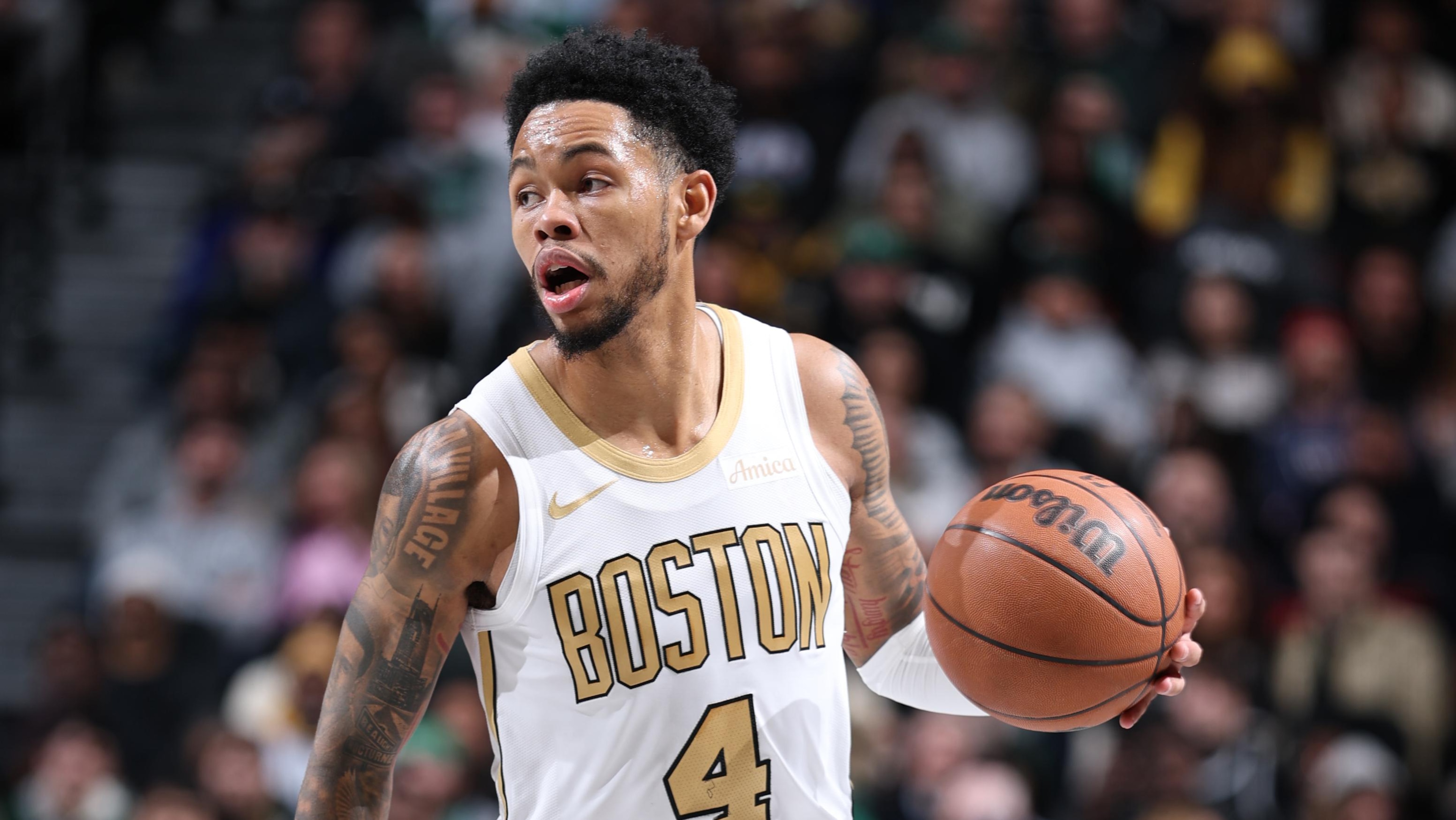 Boston Celtics v Brooklyn Nets Boston Celtics v Brooklyn Nets