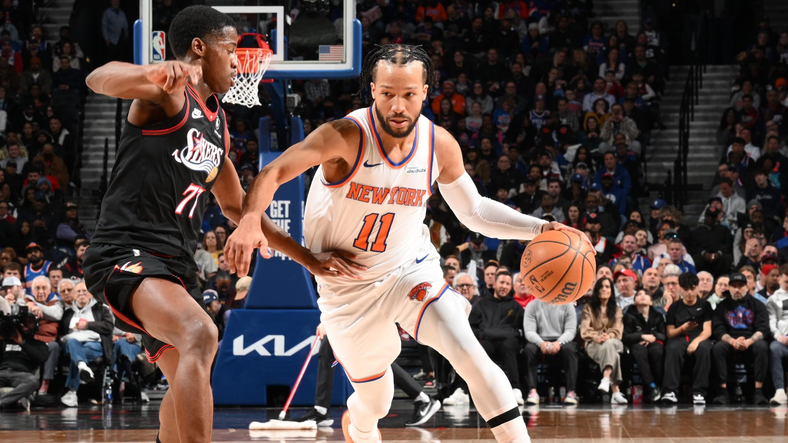 New York Knicks v Philadelphia 76ers
