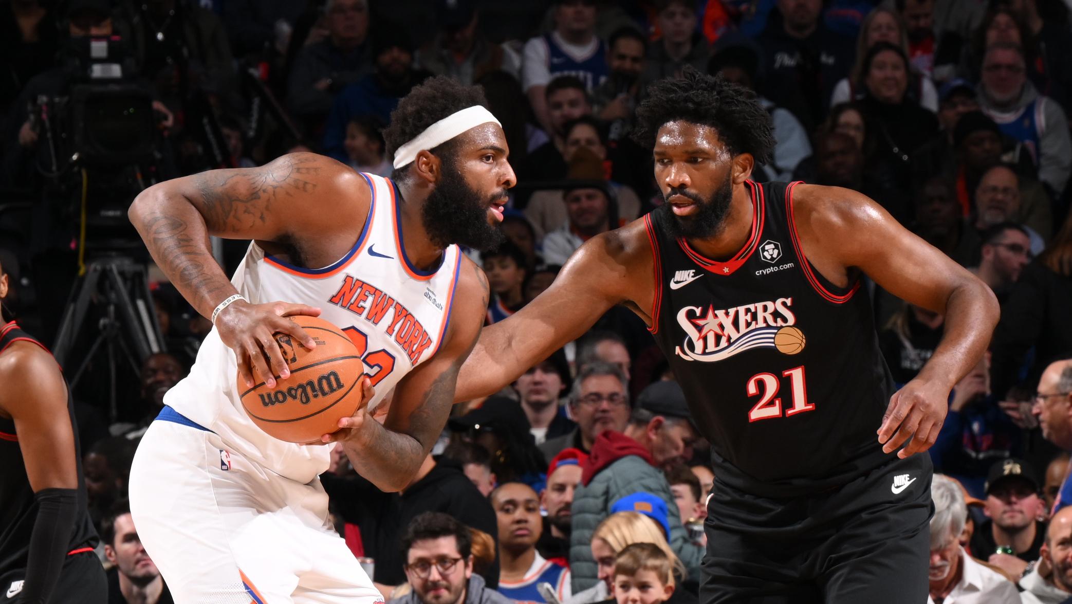 New York Knicks v Philadelphia 76ers